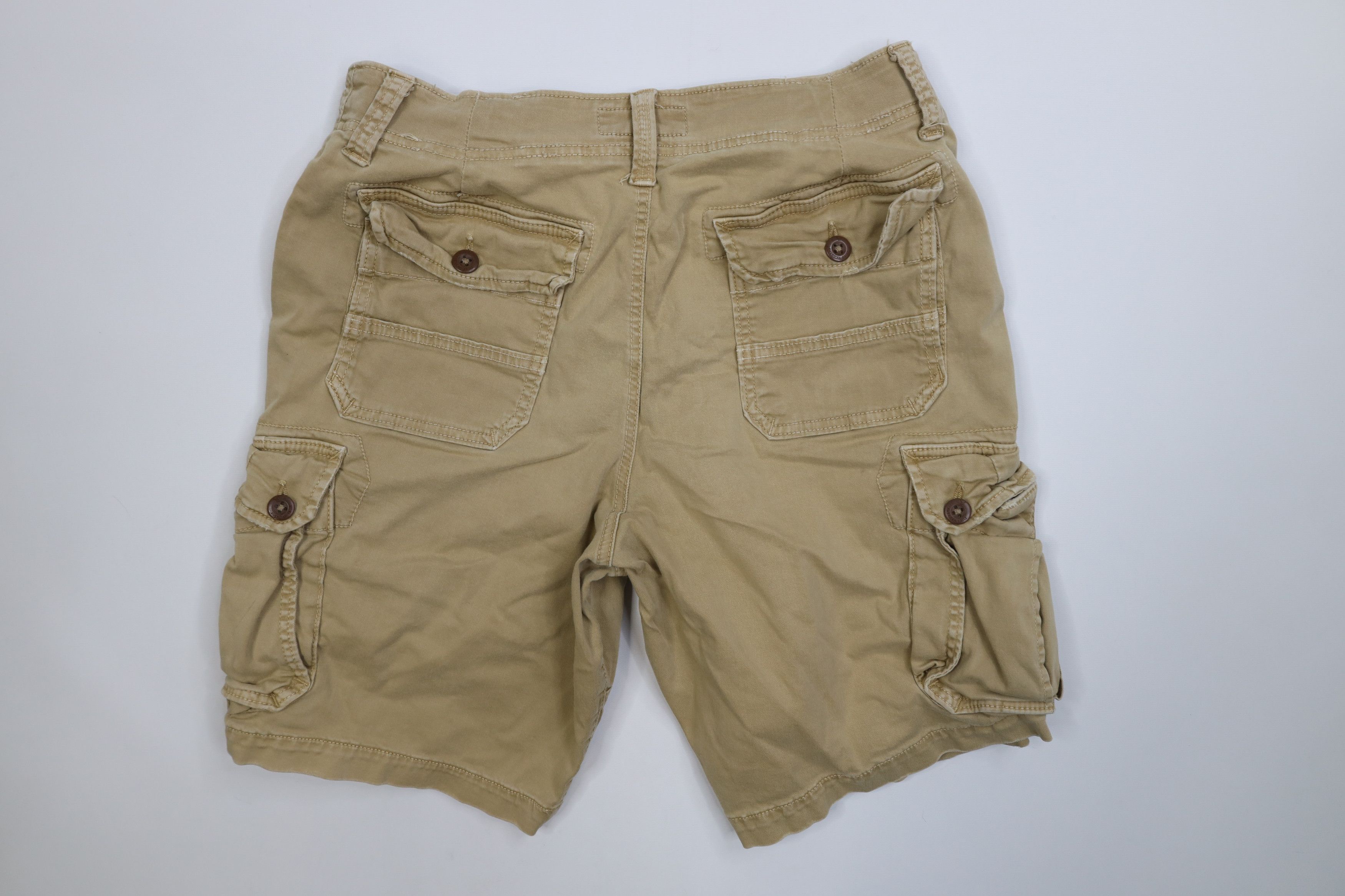 American Eagle Outfitters Vintage Y2K American Eagle Outfitters Cargo Shorts Brown Size US 32 / EU 48 - 11 Thumbnail