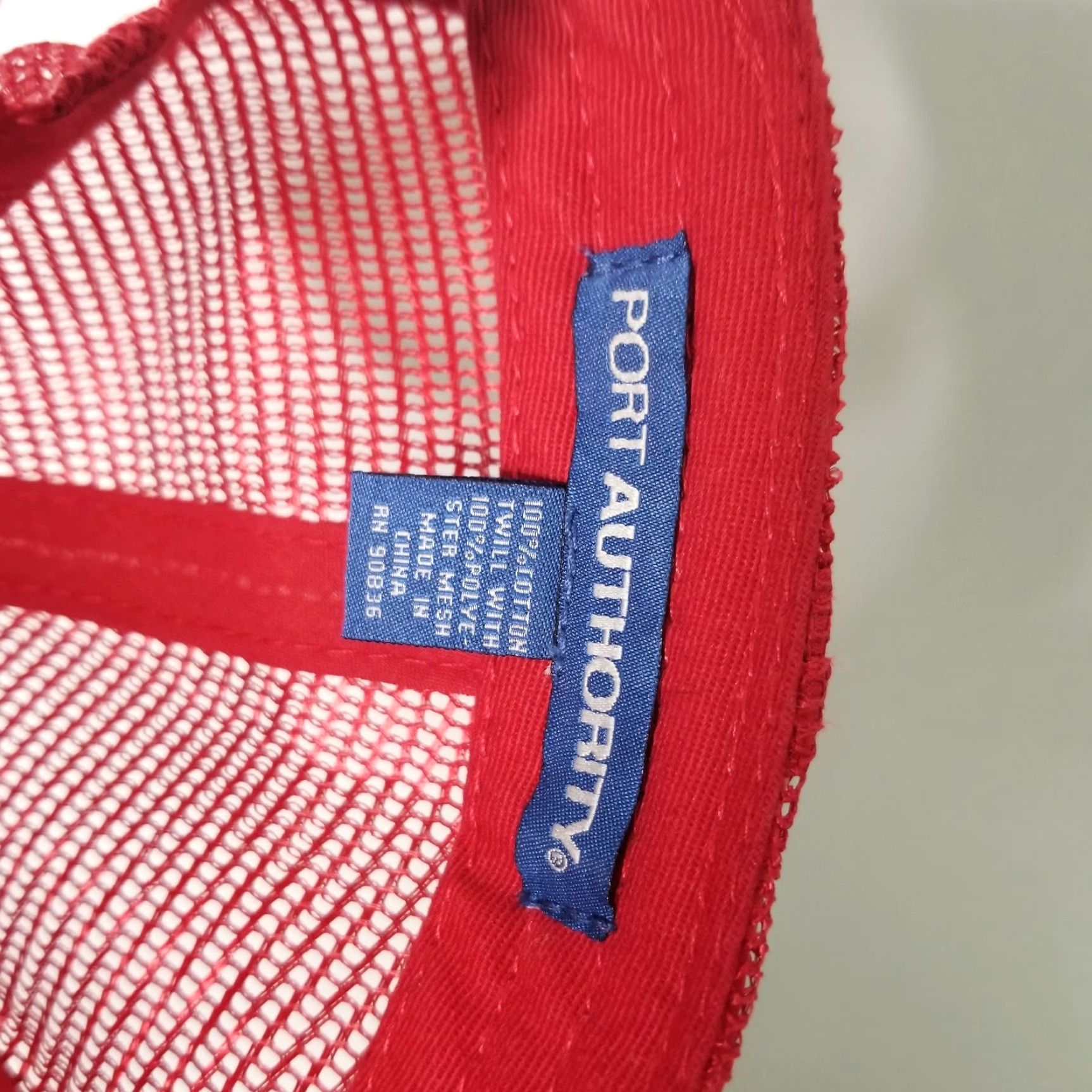 Port Authority Feel The Bern Dad Campaign Baseball Cap Embroidered Cotton Adjustable Dad Hat Men Red Port Authority Size ONE SIZE - 5 Thumbnail