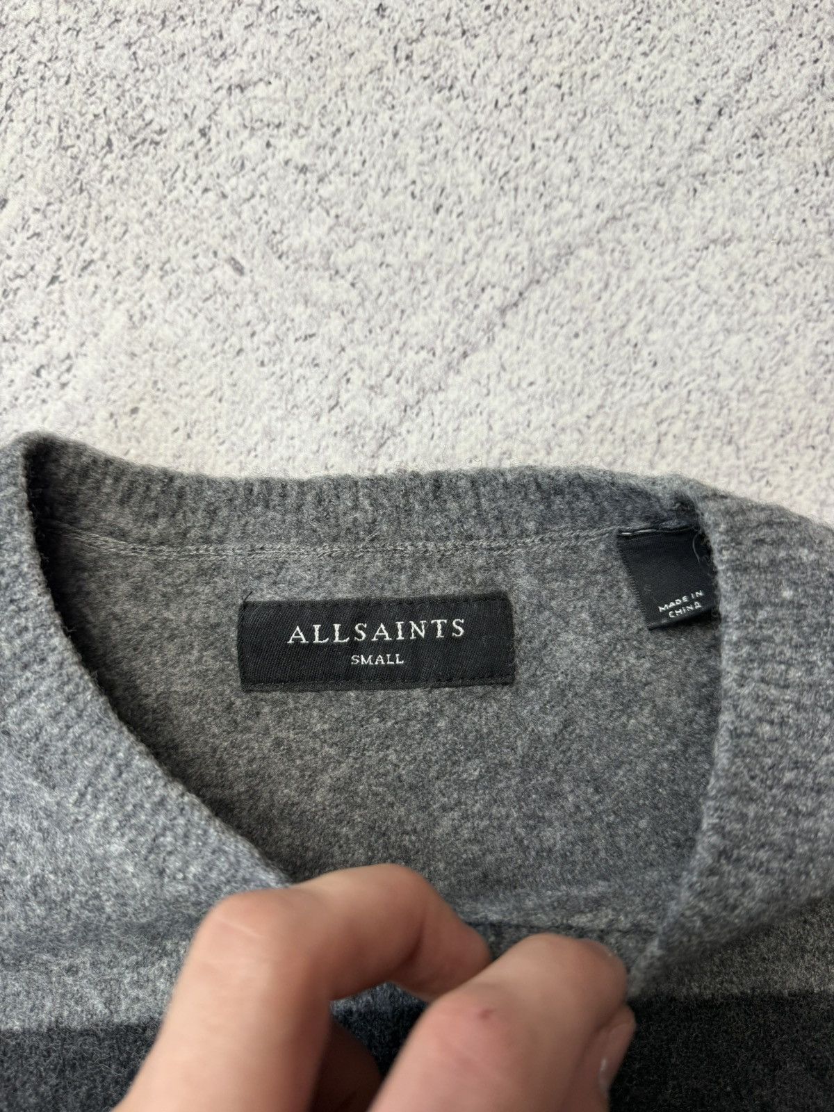 Allsaints Vintage Sweater Allsaints Awant garde Y2K Size US S / EU 44-46 / 1 - 11 Thumbnail