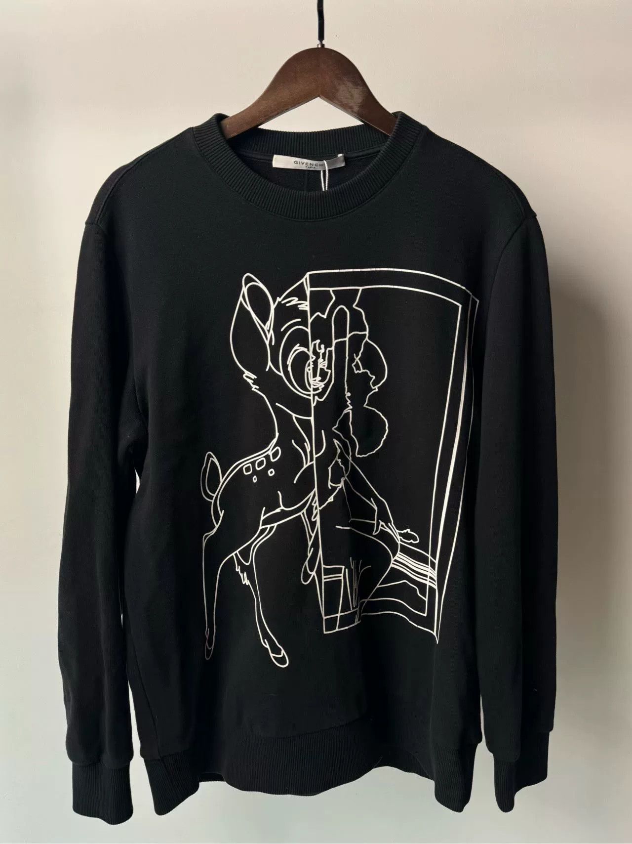 Givenchy Givenchy Dog Head Sketch Sweatshirt Size US S / EU 44-46 / 1 - 1 Thumbnail