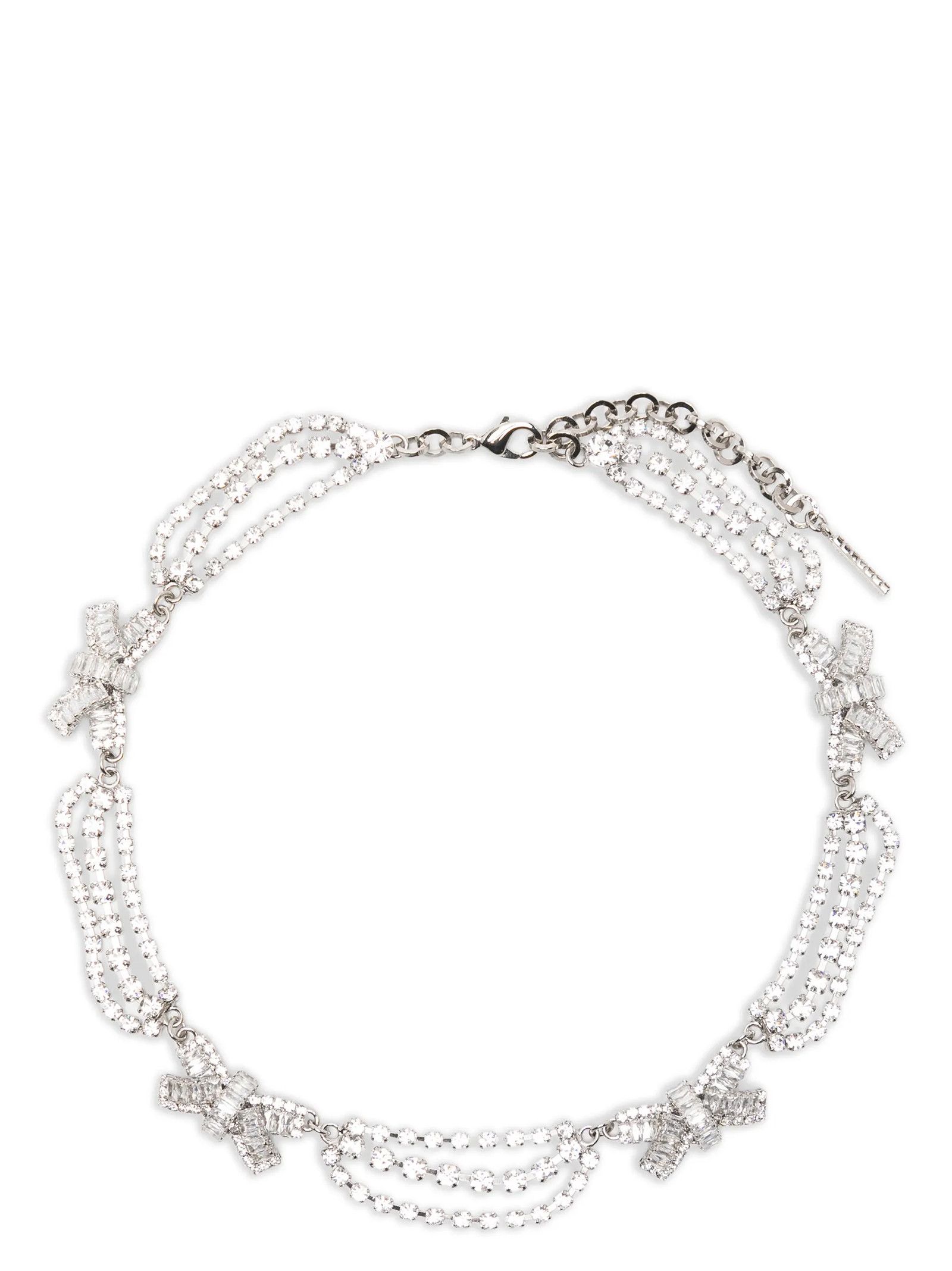 Alessandra Rich Bow necklace Size ONE SIZE - 1 Thumbnail