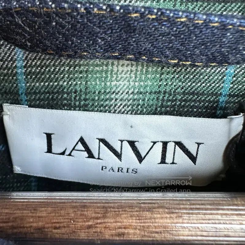 Lanvin Lanvin Men's Spring Autumn Blue Denim Jacket . Size US XL / EU 56 / 4 - 5 Thumbnail