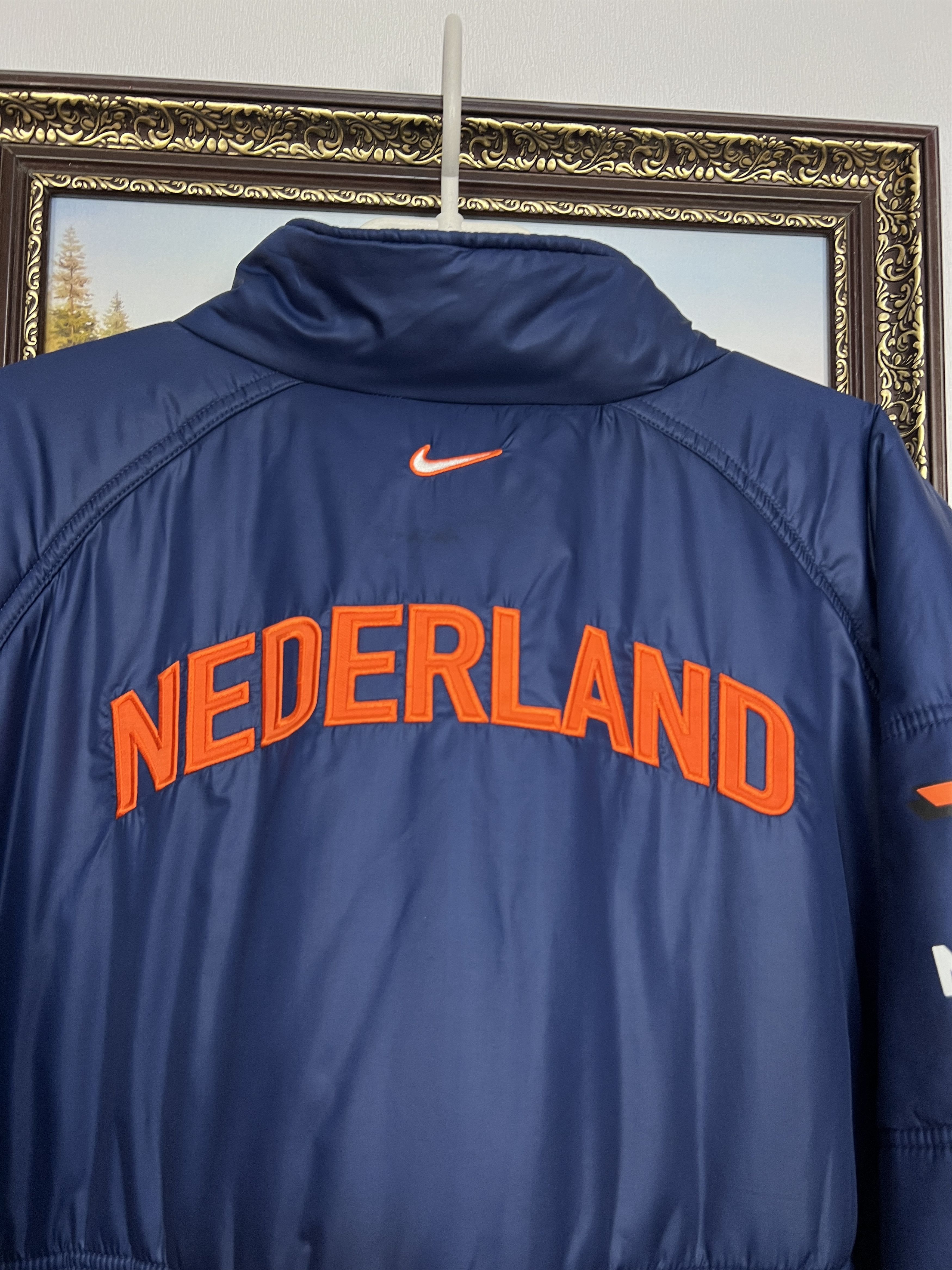 Nike Vintage Netherlands Football Warm Jacket Holland Puffer Size US XXL / EU 58 / 5 - 12 Thumbnail