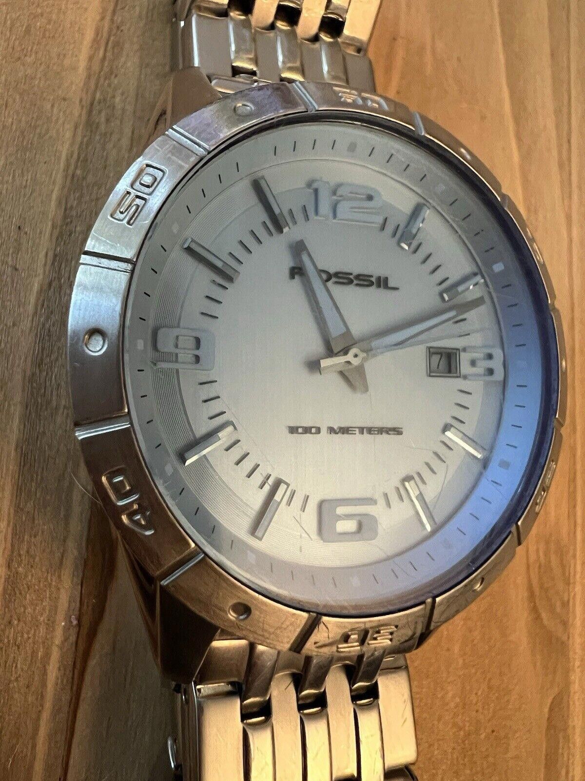 Fossil Fossil Am4147 Blue Crystal, New Battery Size ONE SIZE - 2 Thumbnail
