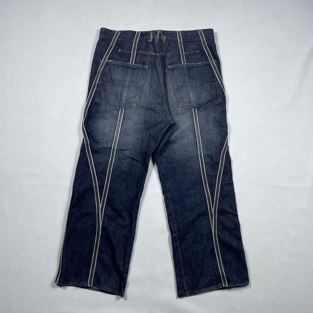Marithe + Francois Girbaud MARITHE FRANCOIS GIRBAUD 90’s BAGGY DENIM PANTS Size US 36 / EU 52 - 1 Thumbnail