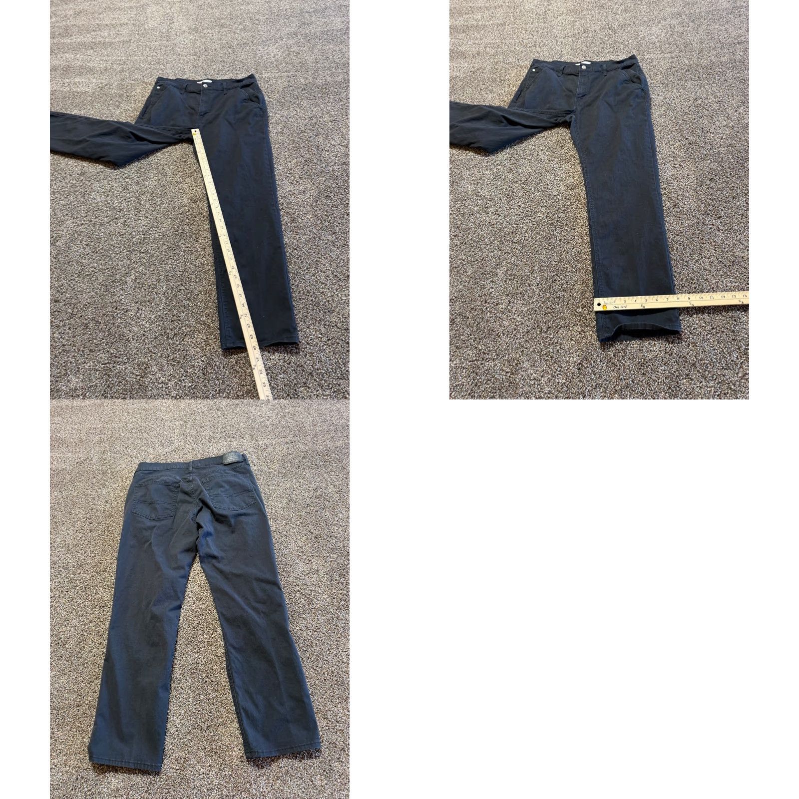 Levi's Levi's Athletic Jeans 36 Black Size 36 Inseam 32 Straight Mens Pants Regular 36x32 Size US 36 / EU 52 - 8 Thumbnail