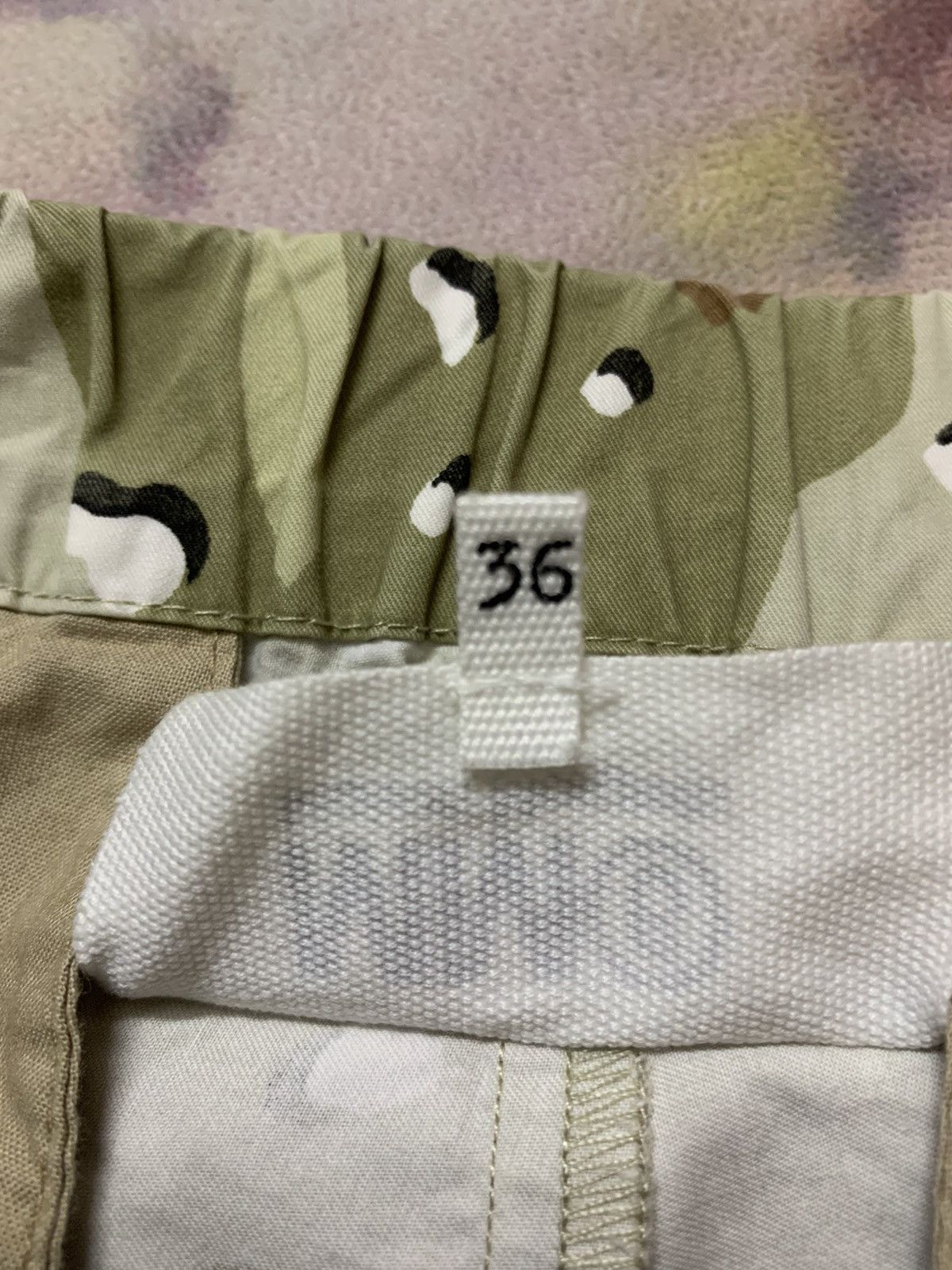 Maison Margiela MM6 Desert Camo Cropped Gaucho Pants Loose Size 29" - 11 Thumbnail