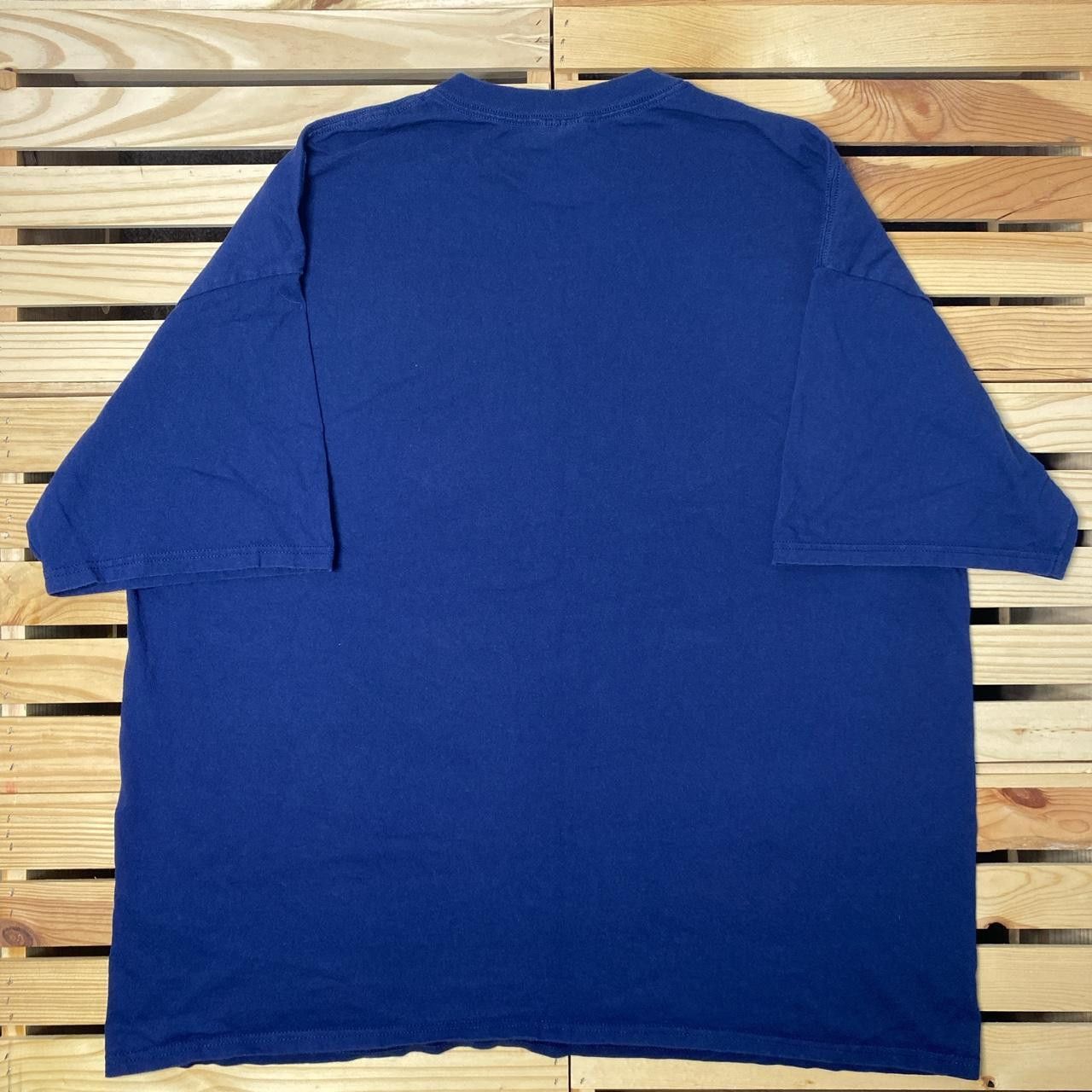 Adidas Vintage Adidas Navy Blue Soccer Tee Size 2XL Size US XXL / EU 58 / 5 - 2 Thumbnail