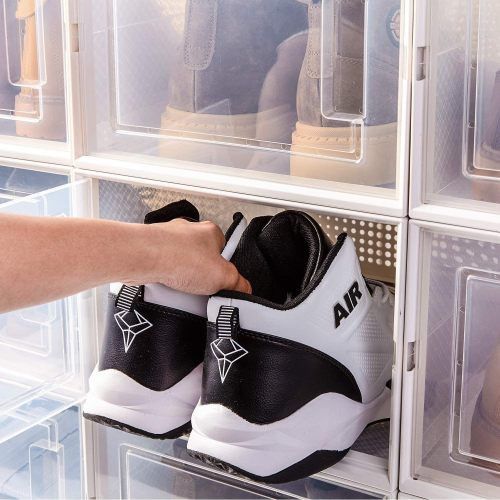 Designer × Homemade Storage Shoe Box; Foldable Clear Sneaker Display Box; Stacka Size US L / EU 52-54 / 3 - 3 Thumbnail