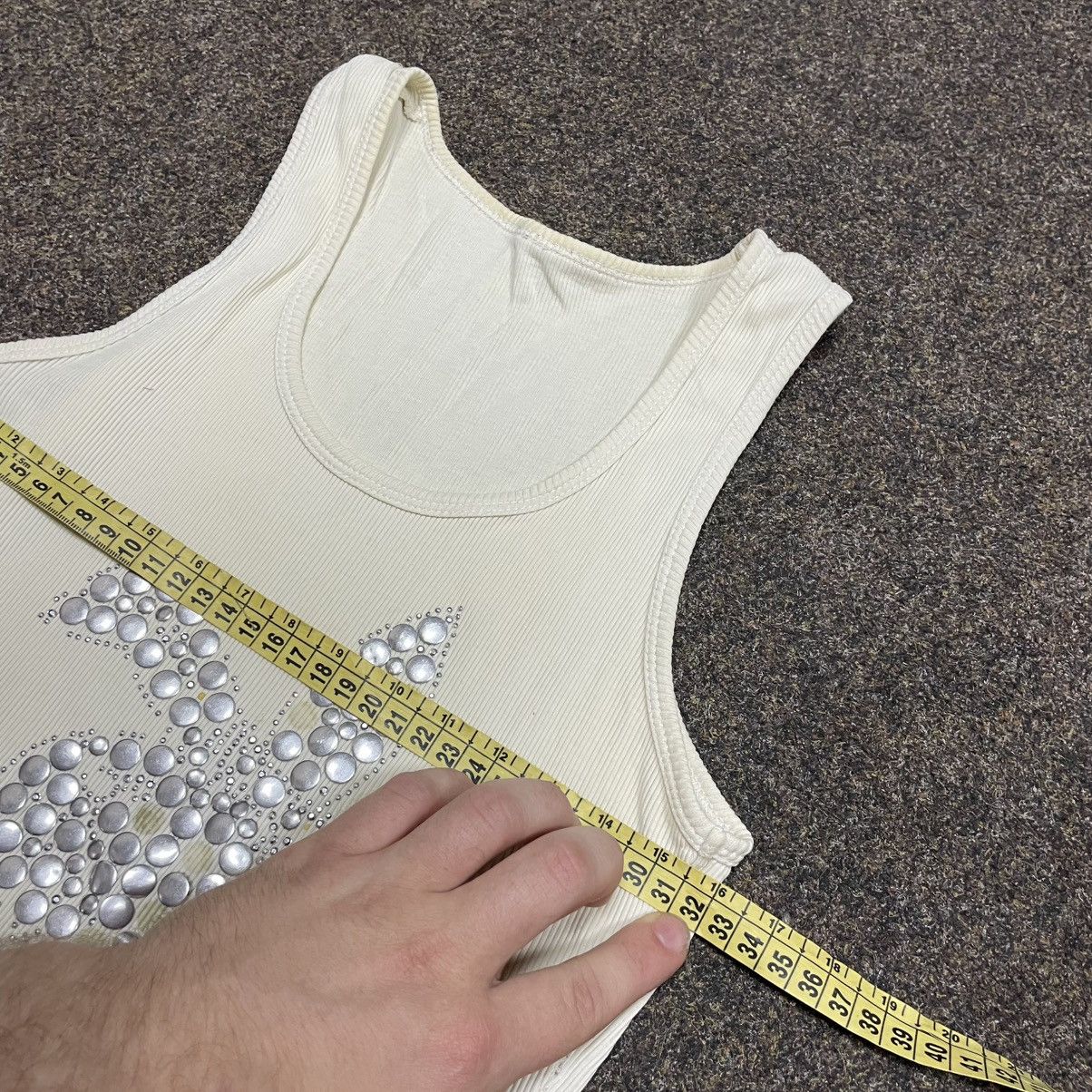 Vintage Vintage 90s Y2K Rhinestone Bunny Graphic Tank Top Rave S Size S / US 4 / IT 40 - 6 Thumbnail