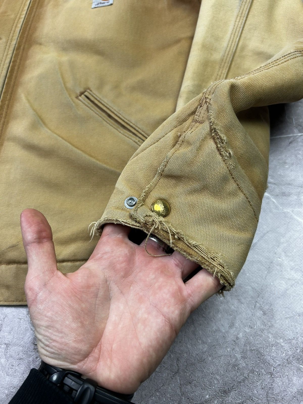 Carhartt Carhartt Active Jacket Faded Distressed Work Bomber 90s Size US M / EU 48-50 / 2 - 6 Thumbnail