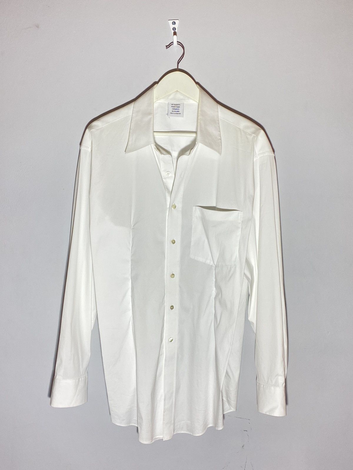 Vetements Vetements Secretary Decollage Shirt Size M / US 6-8 / IT 42-44 - 3 Thumbnail