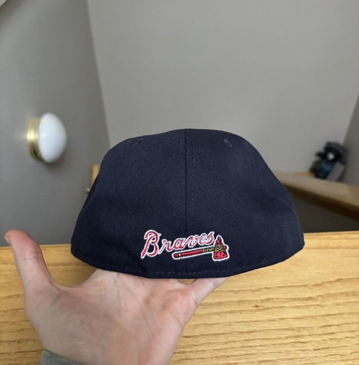 MLB × New Era × October's Very Own 7 1/2 - OVO x New Era x MLB Atlanta Braves Fitted Hat Size ONE SIZE - 3 Thumbnail