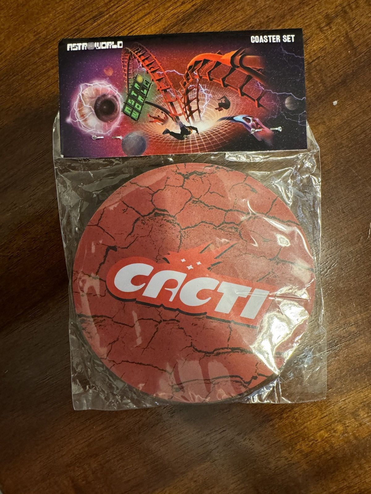 Travis Scott CACTI Astroworld Coasters Size ONE SIZE - 1 Thumbnail