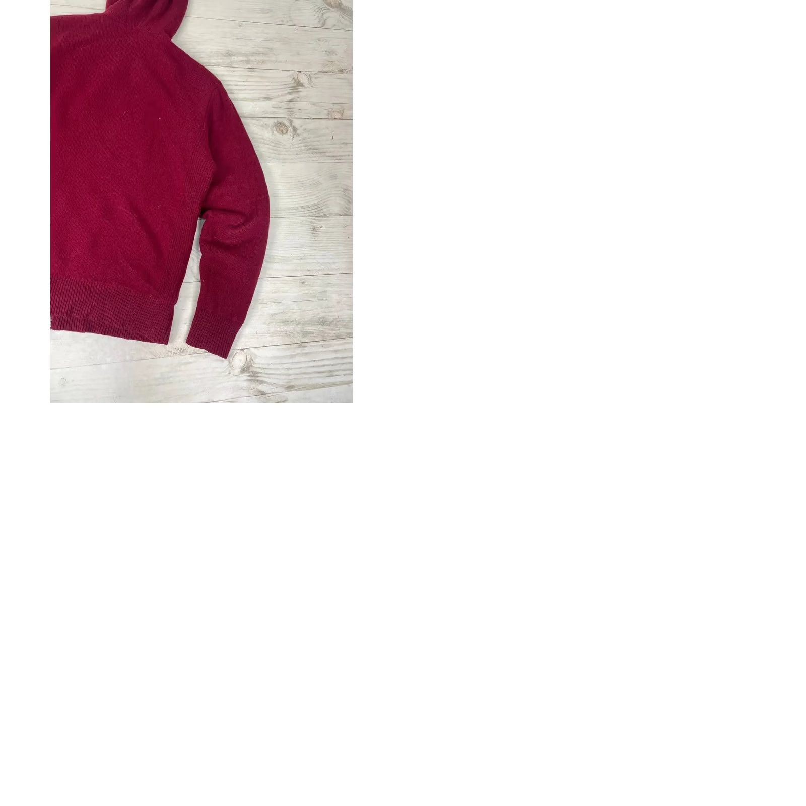 Vintage VINTAGE Stussy Hoodie Sweater Knit Wool Red Men Size M Casual Size US M / EU 48-50 / 2 - 10 Thumbnail