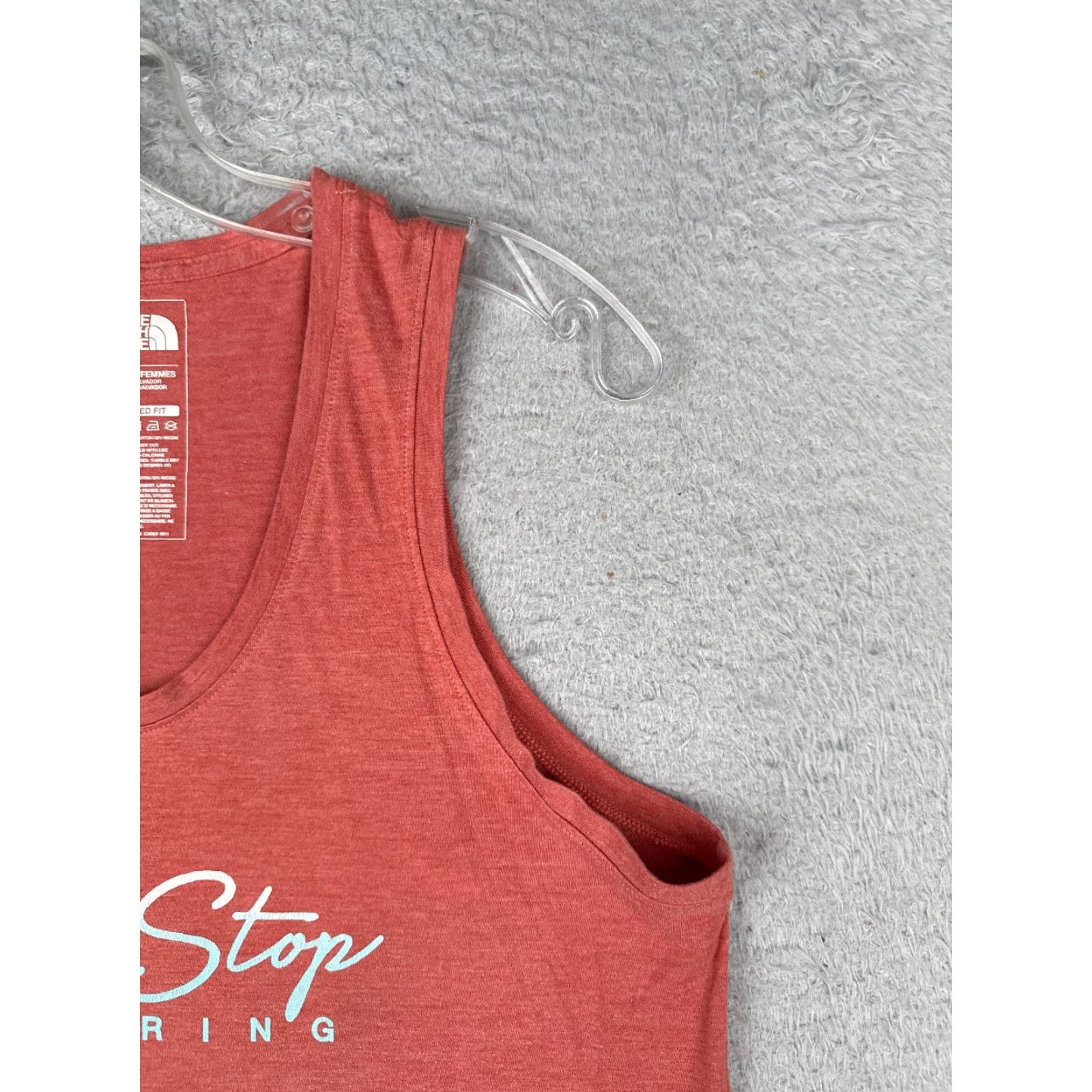 The North Face The North Face Shirt Women M Pink Tank Sleeveless Scoop Neck Poly Blend Gym Casual Workwear Size M / US 6-8 / IT 42-44 - 2 Thumbnail