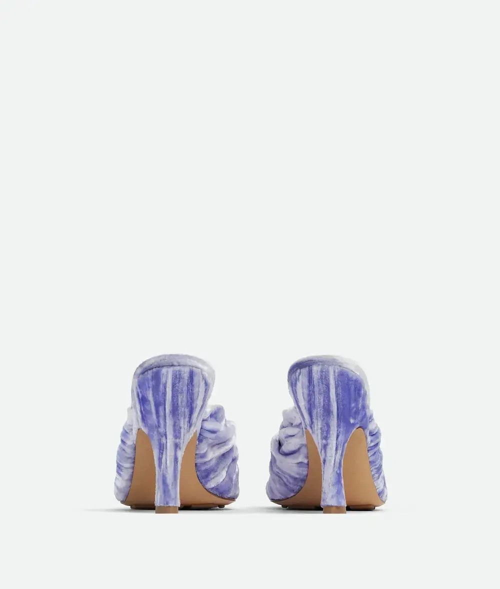 Bottega Veneta o1n1vont1225 Bunnie Mules in Purple Size US 6.5 / IT 36.5 - 3 Thumbnail