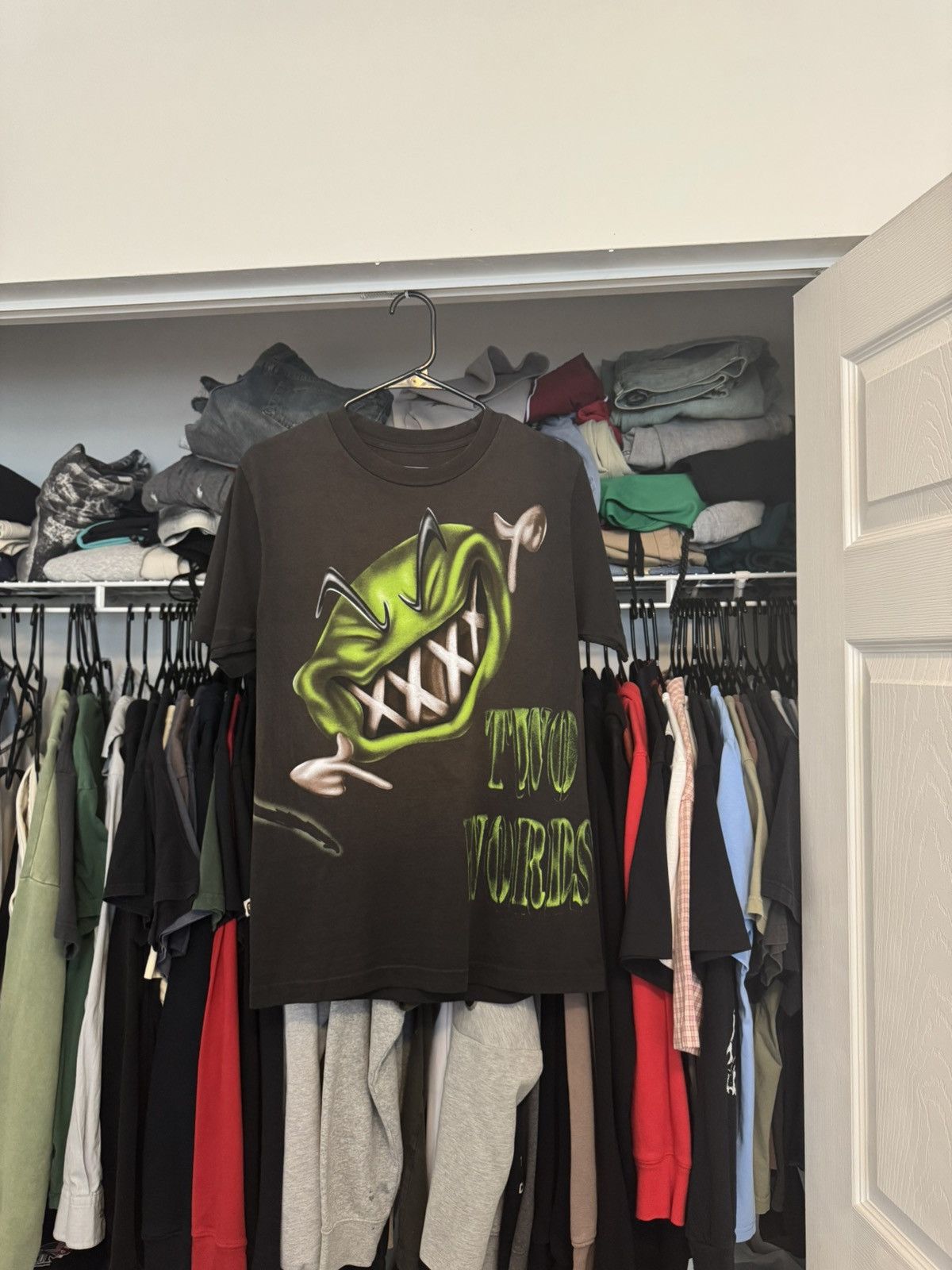 Travis Scott Travis Scott x WWE Two Words DX Tee Size US S / EU 44-46 / 1 - 1 Thumbnail