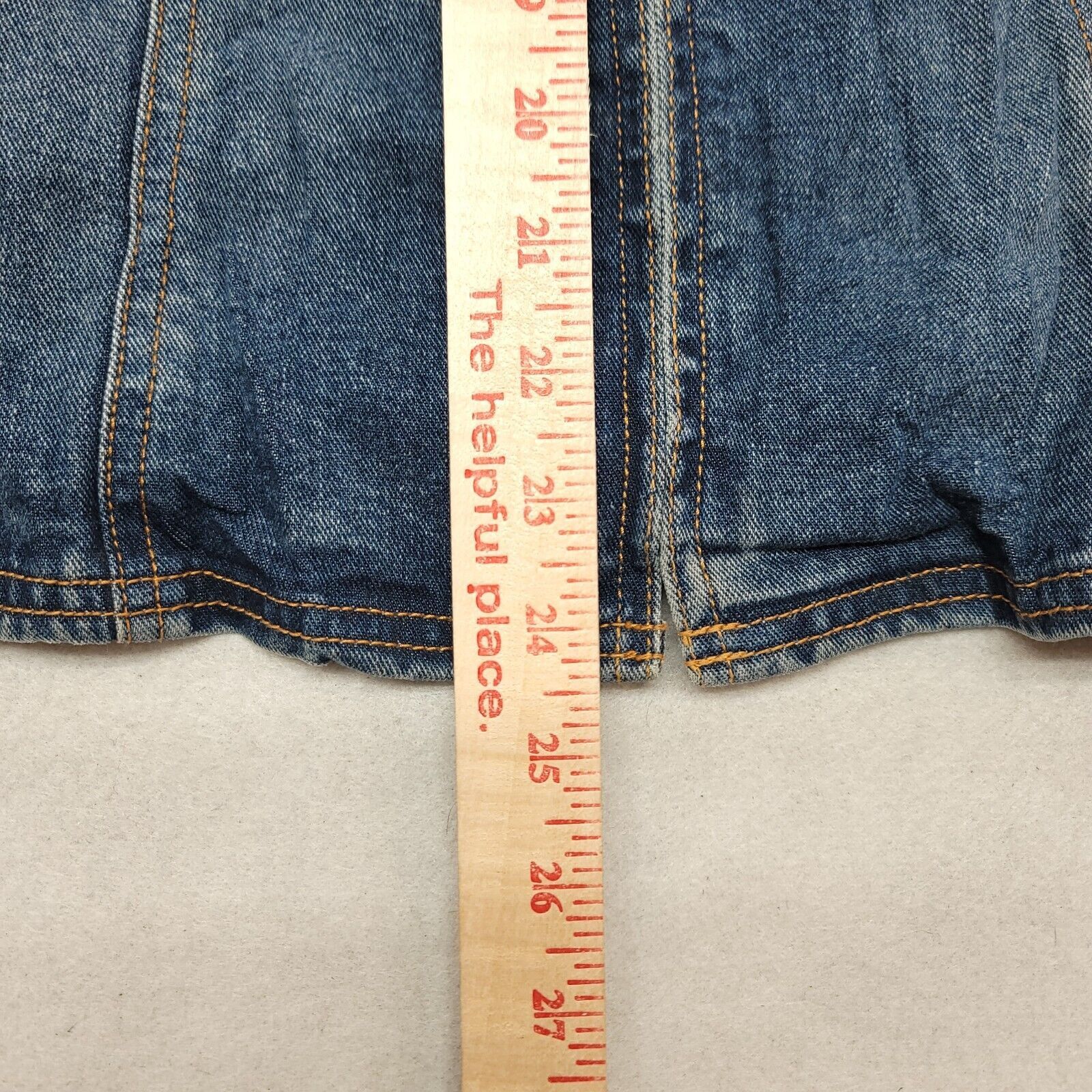 Willi Smith Willi Smith Button Up Denim Jean Jacket Womens Size M Blue Size M / US 6-8 / IT 42-44 - 7 Thumbnail