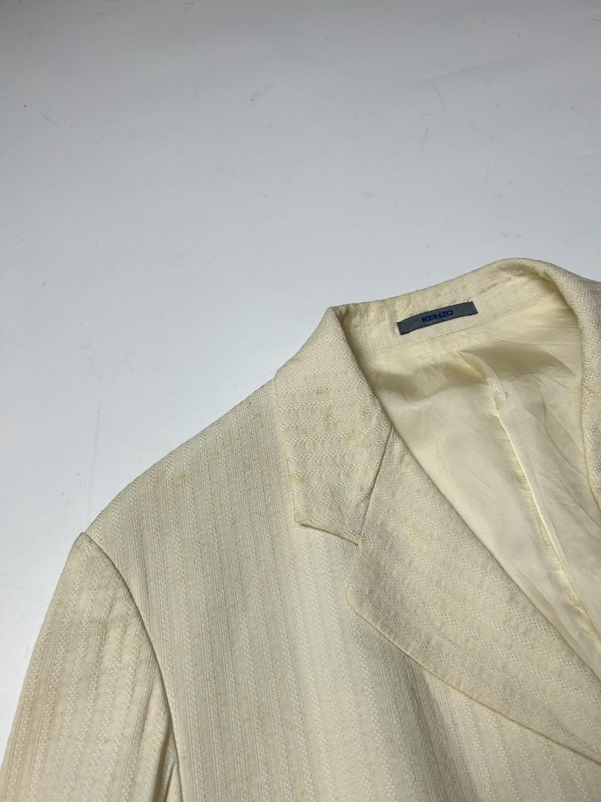 Designer × Japanese Brand × Kenzo KENZO SINGLE BREAST BLAZER Size 38L - 2 Thumbnail