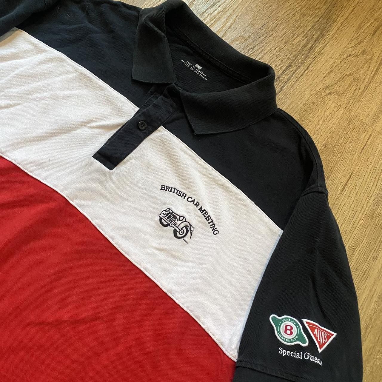 Other Red and black vintage British Car Meeting polo shirt Size US L / EU 52-54 / 3 - 1 Thumbnail
