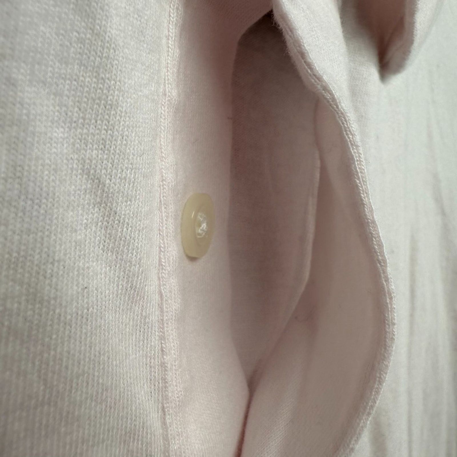 J.Crew J Crew Polo Shirt men's medium Light pink Solid Sueded NEW Size US M / EU 48-50 / 2 - 3 Thumbnail