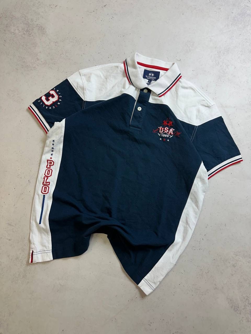 Other Vintage La Martina USA Polo Shirt Rare L Size US L / EU 52-54 / 3 - 2 Thumbnail