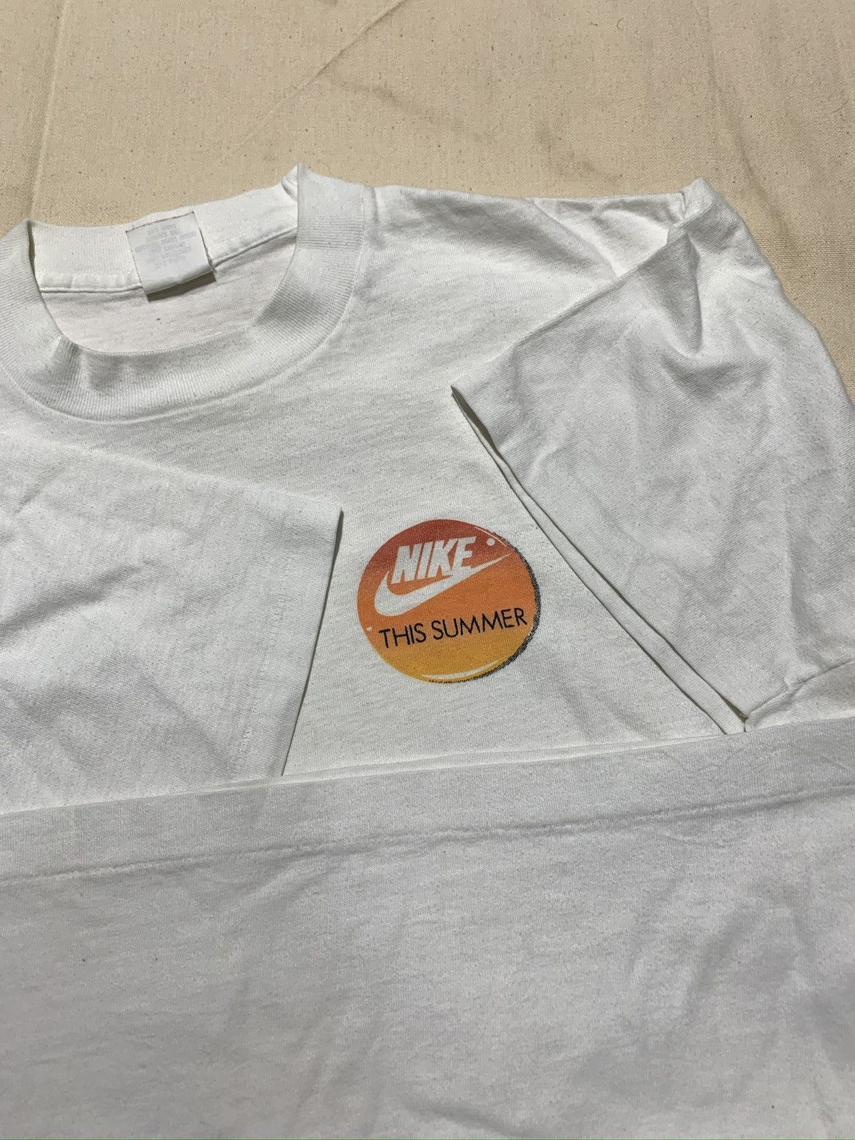 Nike Vintage 1990’s Nike “This Summer” Sporting Event T-Shirt Size US M / EU 48-50 / 2 - 5 Thumbnail