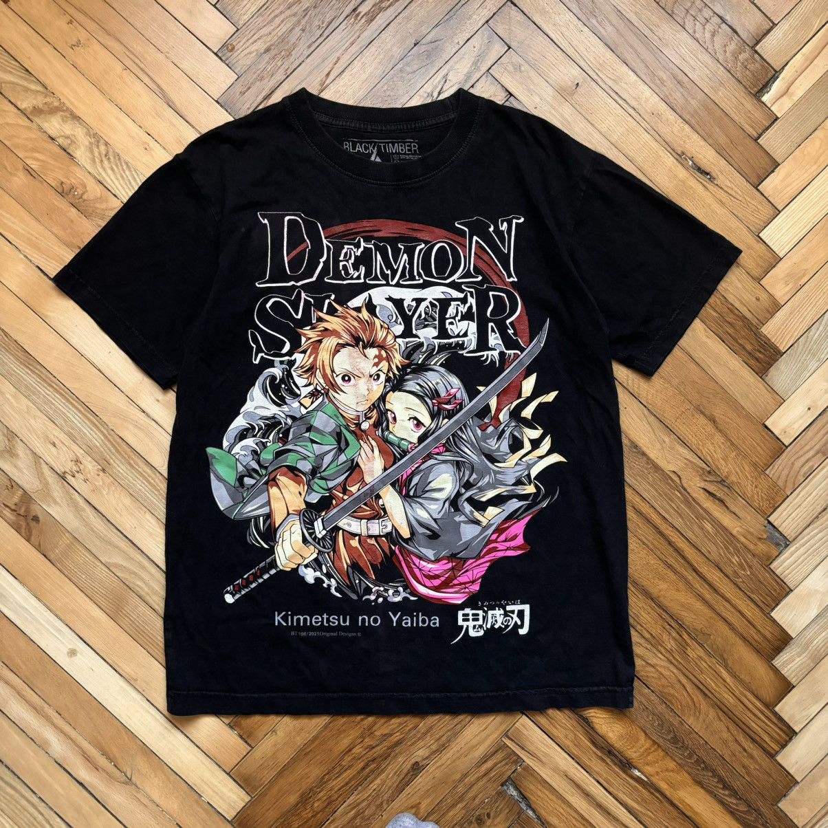 Anime Kimetsu no Yaiba Demon Slayer T Shirt Size US S / EU 44-46 / 1 - 1 Preview