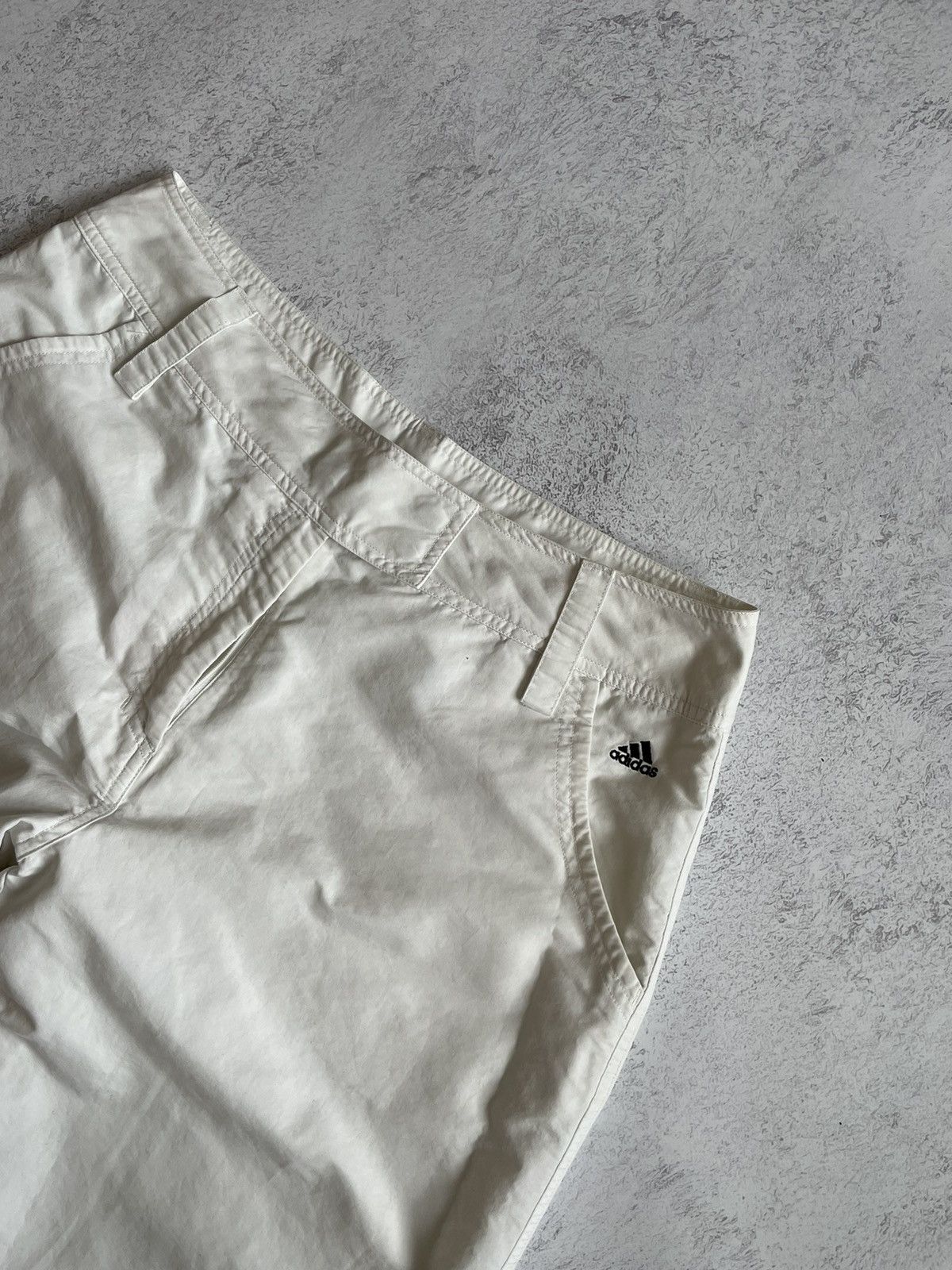 Vintage Adidas vintage 00’s White Classic Pants Size L XL Size US 36 / EU 52 - 2 Thumbnail