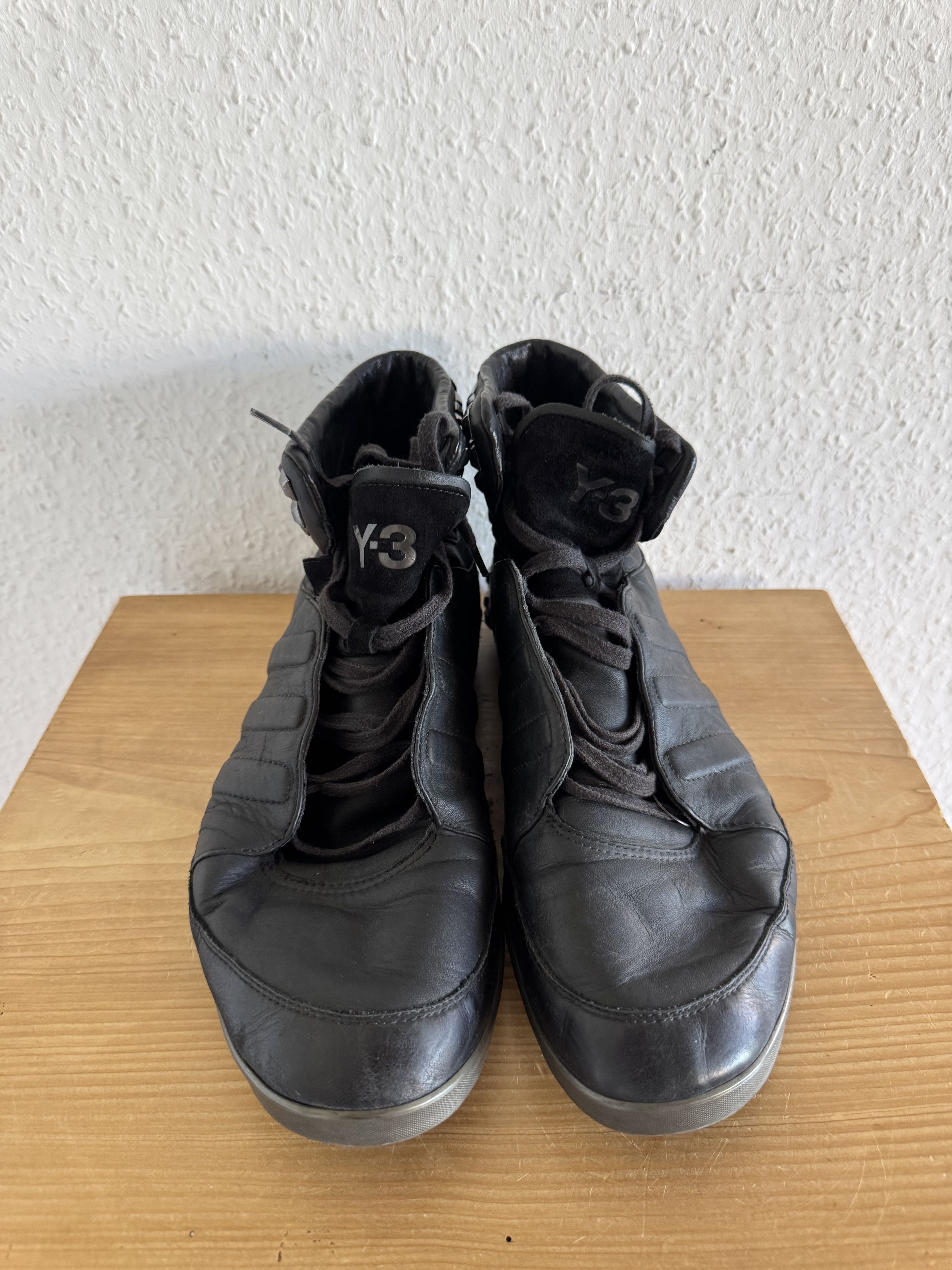 Y-3 Y-3 Honja High Studded Sneakers Size US 11.5 / EU 44-45 - 3 Thumbnail