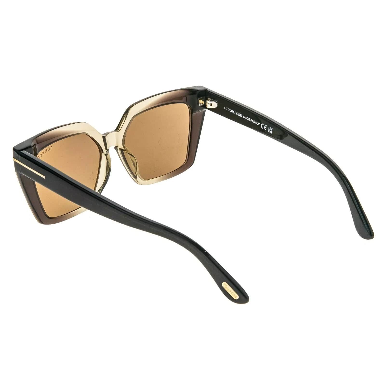 Tom Ford TOM FORD WINONA TF1030 47J Black Modern Sunglasses 1030 Size ONE SIZE - 7 Thumbnail