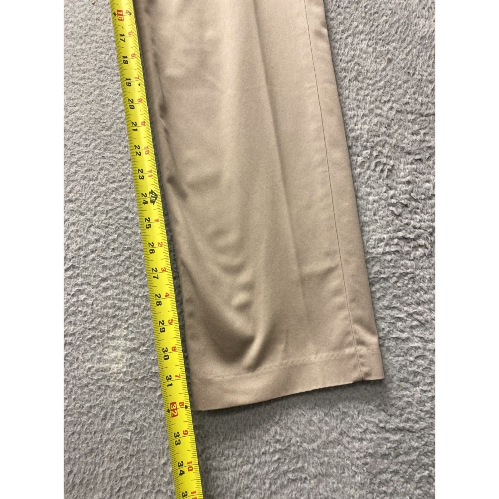 Bonobos BONOBOS Chino Pants Men’s 33x32 Tan Regular Zip Flat Front Tapered Duty? Size US 33 - 4 Thumbnail