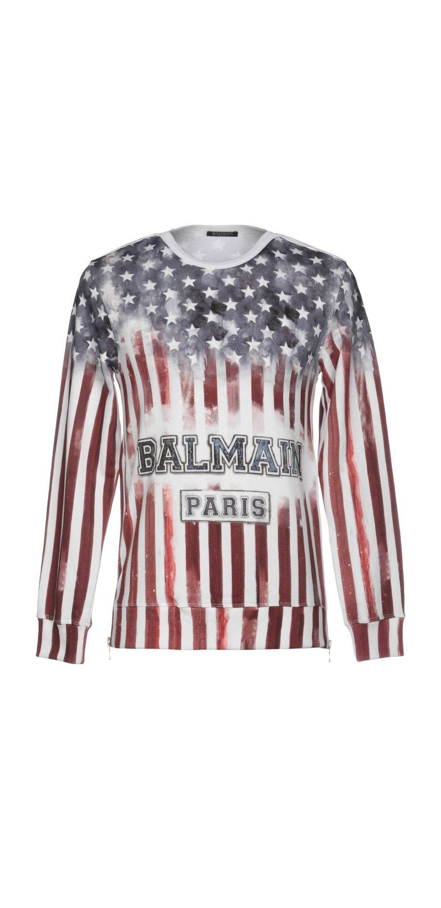 Balmain Balmain American Flag print sweatshirt Size US S / EU 44-46 / 1 - 2 Thumbnail