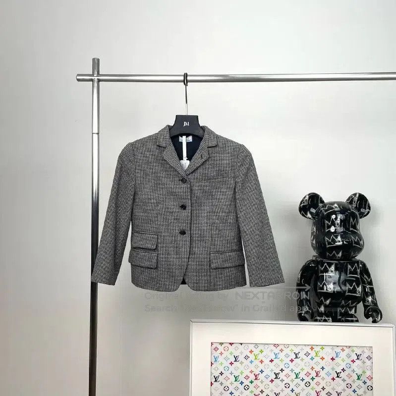 Miu Miu Women's Grey Wool Jacket .