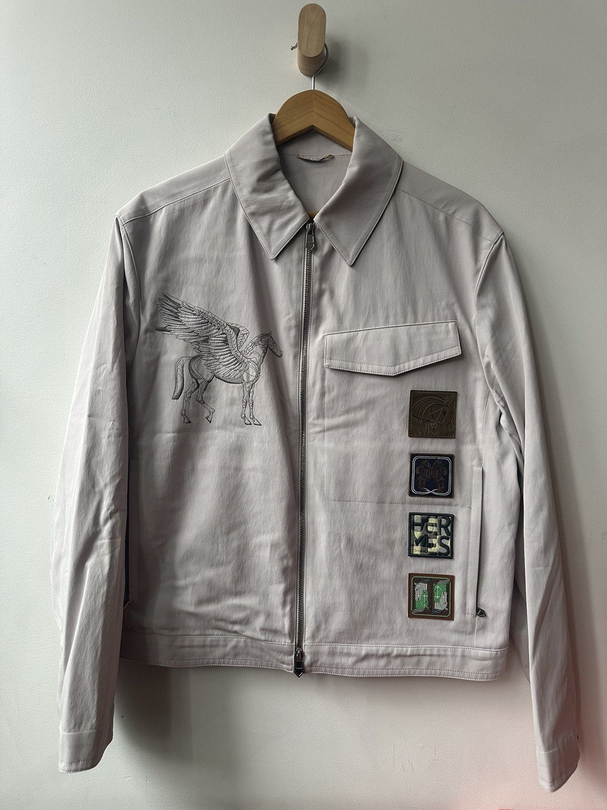 Hermes Hermes Runway Cotton Jacket (50) Size US M / EU 48-50 / 2 - 2 Thumbnail