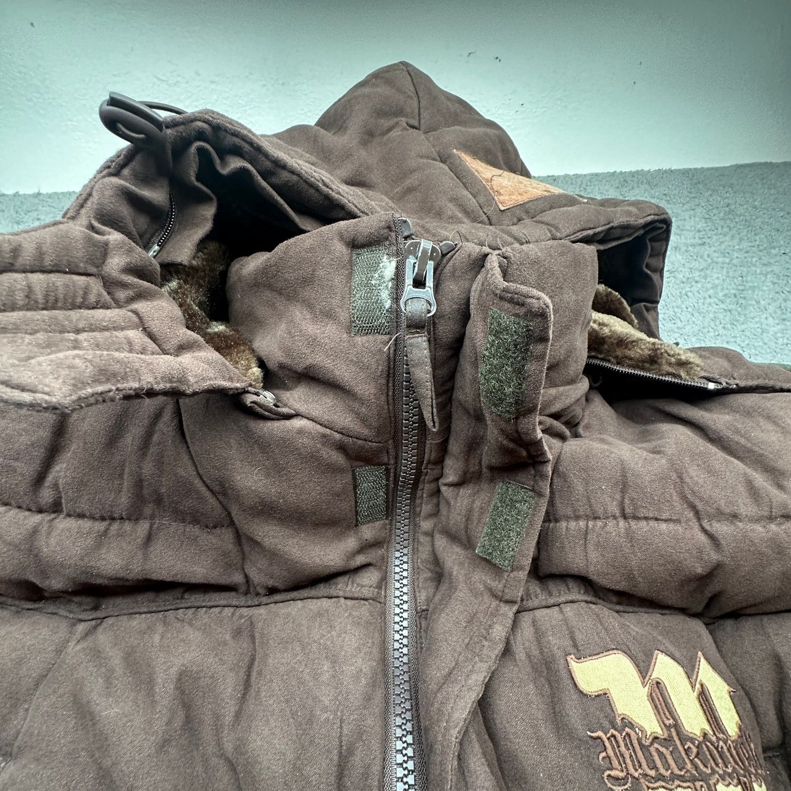 Makaveli VTG Makaveli Branded Tupac Parka Brown Puffer Jacket Mens XL Size US XL / EU 56 / 4 - 9 Thumbnail