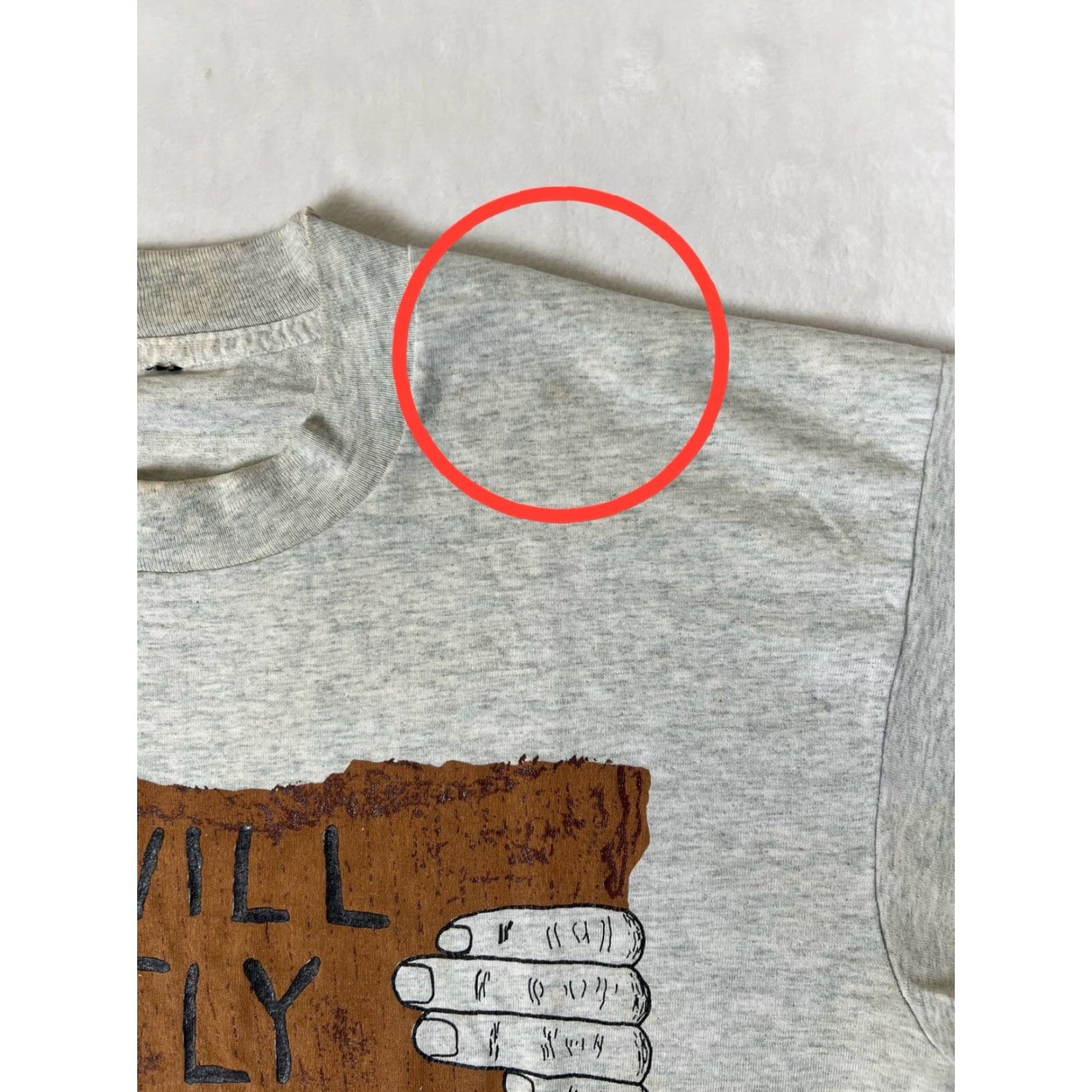 Vintage VINTAGE Will Fly For Food T-Shirt Size Large Pilot Aviation 90s Single Stitch Size US L / EU 52-54 / 3 - 7 Thumbnail
