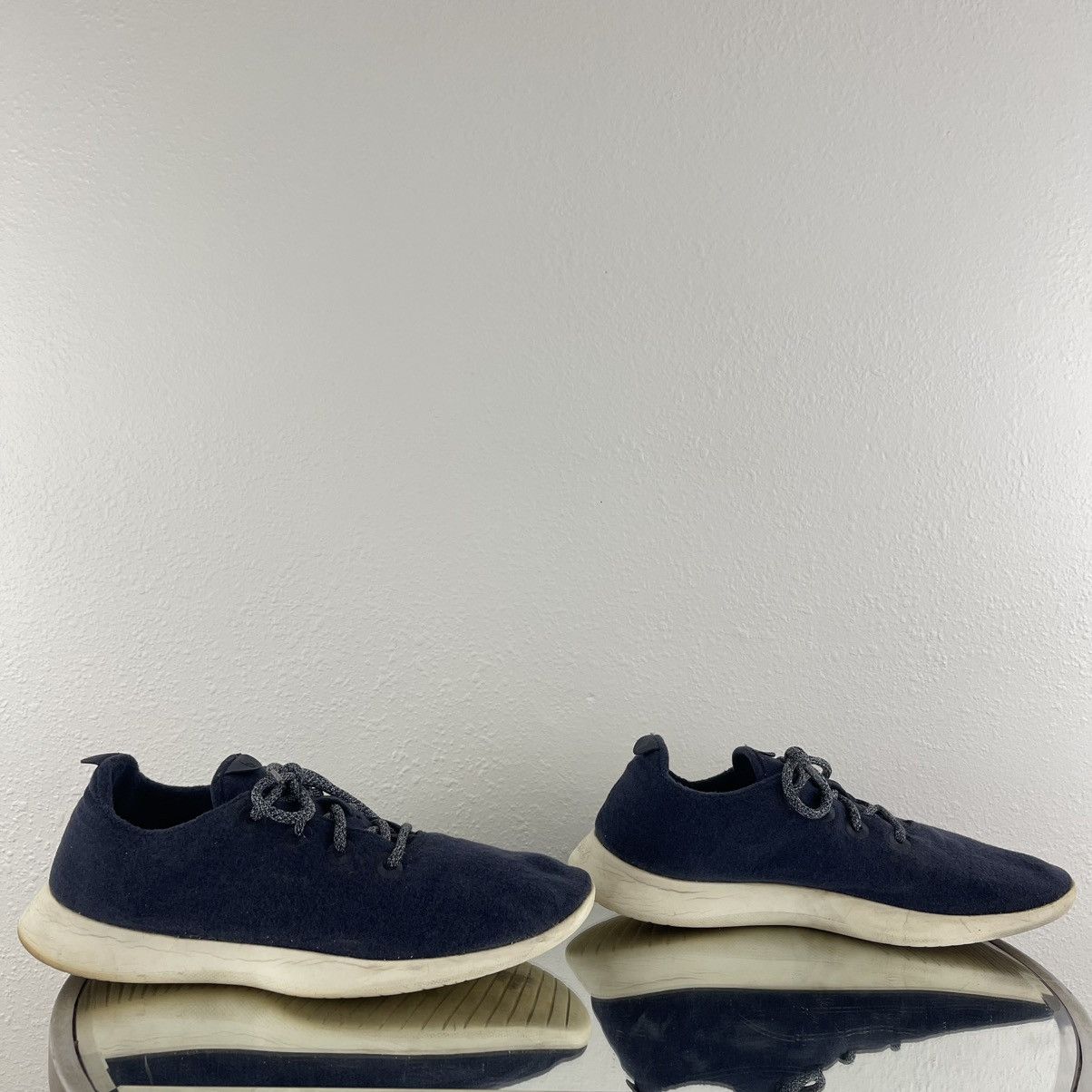 Allbirds ALLBIRDS Mens Dark Blue Merino Wool Tree Runner Sneakers Size US 13 / EU 46 - 2 Thumbnail