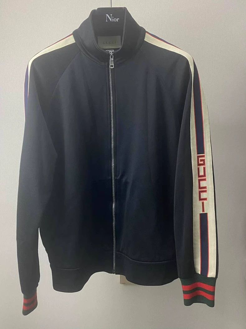 Gucci Gucci Striped zipper classic jacket 2503-Nextarrow Size US M / EU 48-50 / 2 - 1 Thumbnail