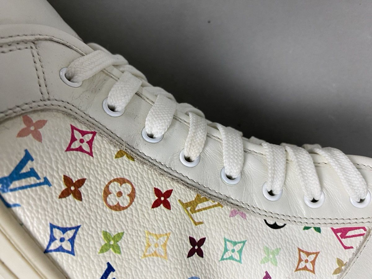 Louis Vuitton × Takashi Murakami Louis Vuitton x Takashi Murakami high top sneakers Size US 7 / IT 37 - 10 Thumbnail