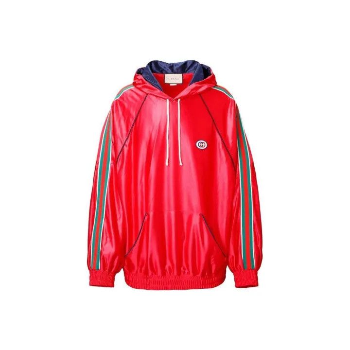 Gucci Gucci SS23 Red Logo Hoodie Size US S / EU 44-46 / 1 - 1 Thumbnail
