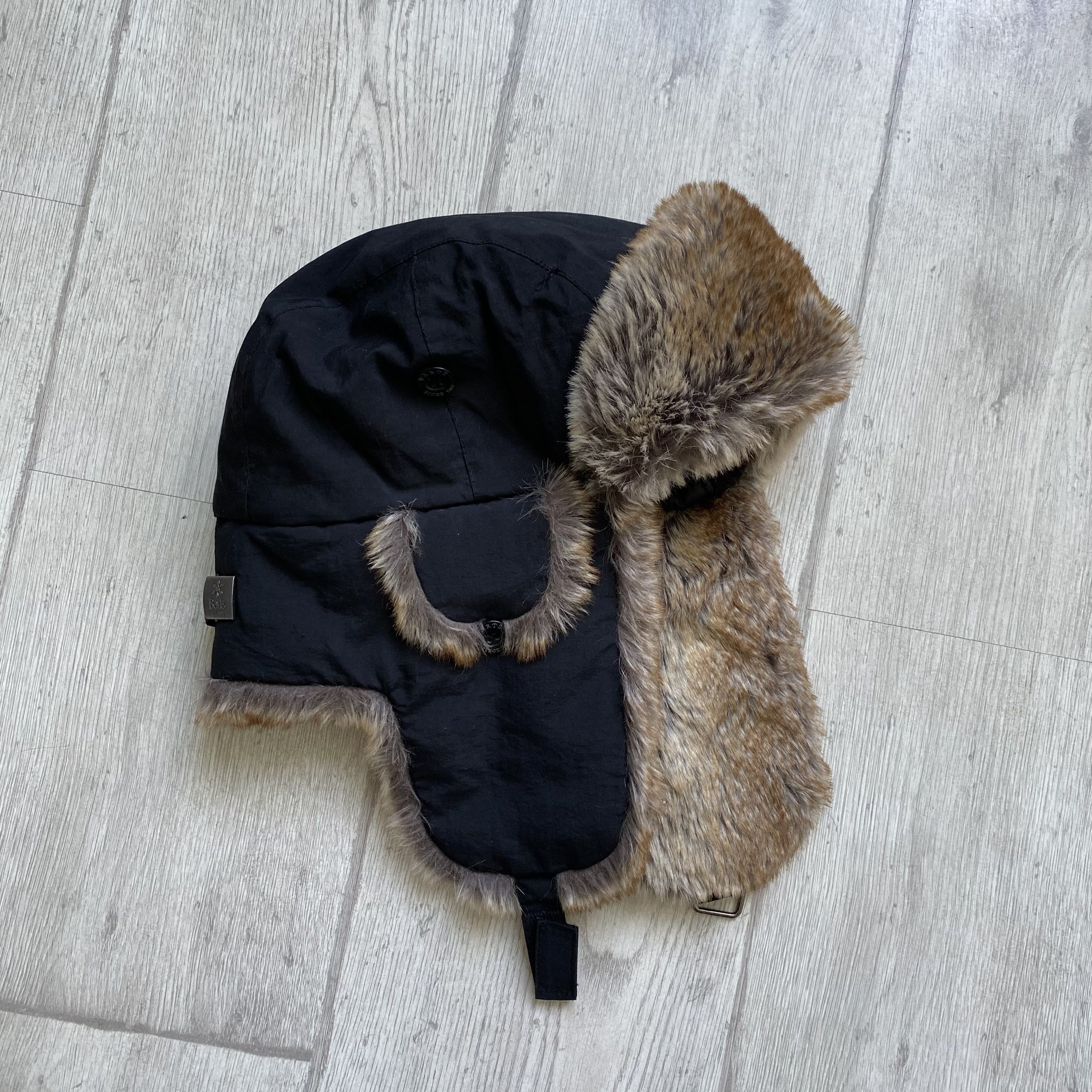 Diesel 🥶Diesel style Vintage 90s Trapper Fur Ushanka Winter Hat Size ONE SIZE - 1 Thumbnail