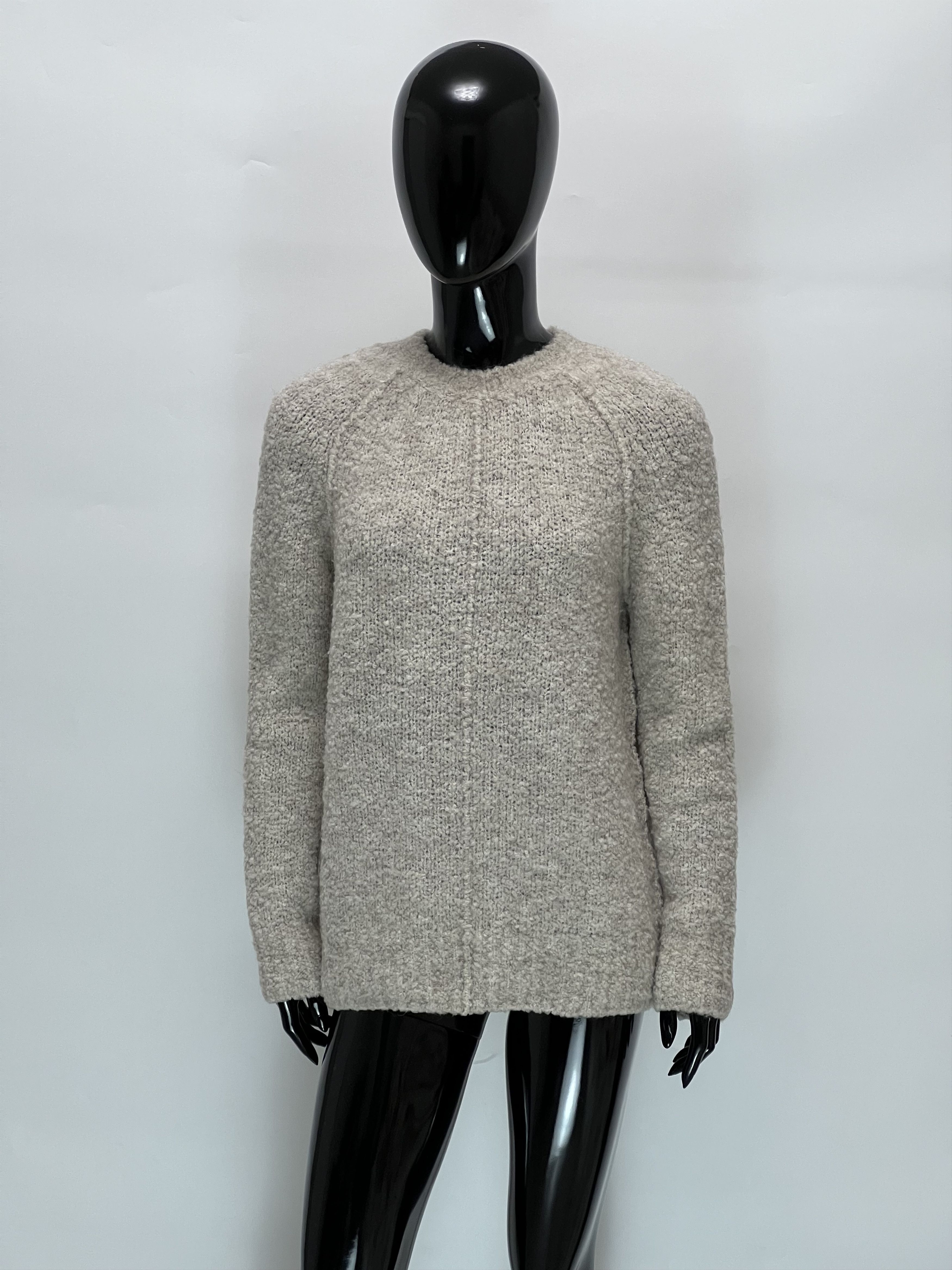 forte_forte Forte_Forte Women's Beige Wool Alpaca Knit Sweater Size 2 Size M / US 6-8 / IT 42-44 - 1 Thumbnail