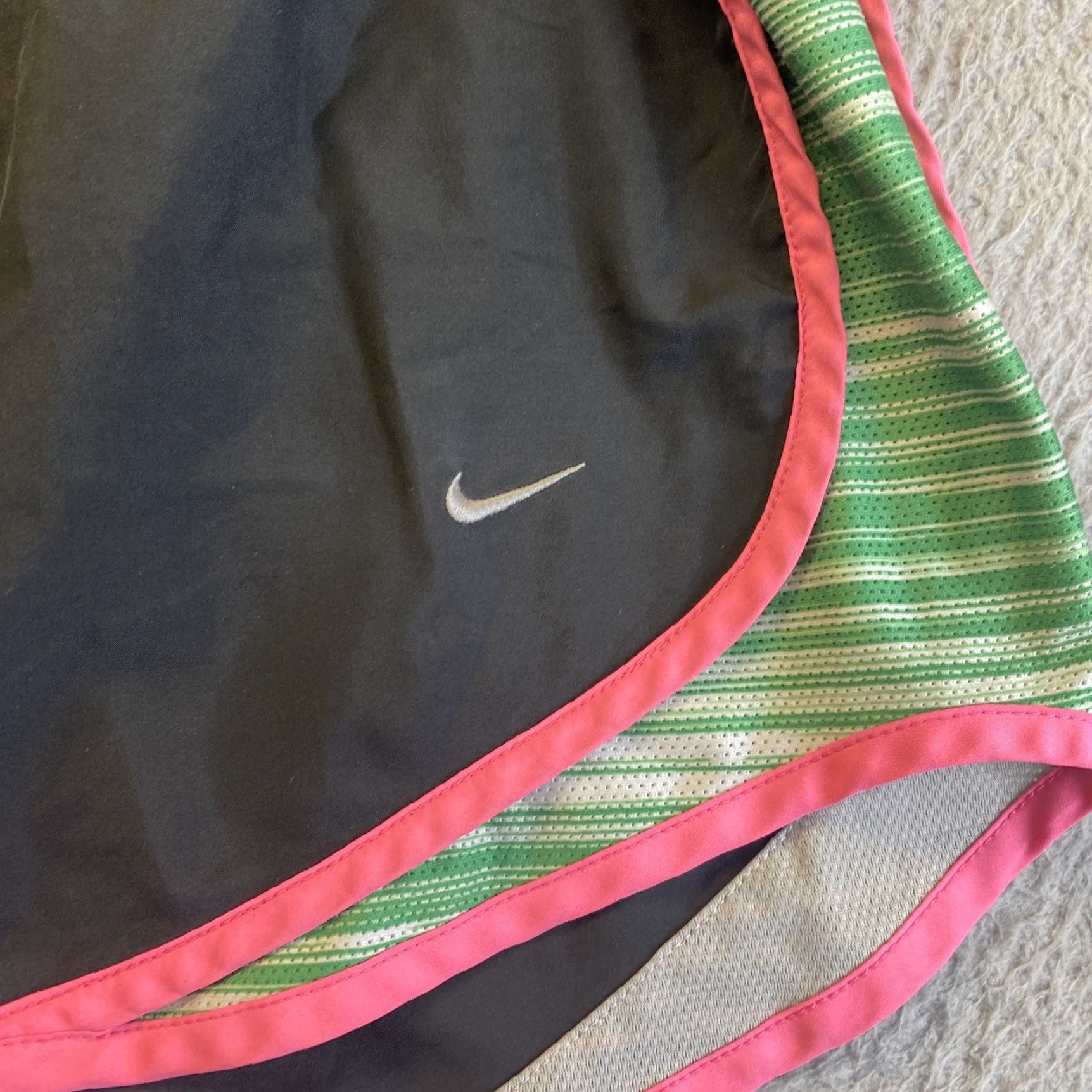 Nike Nike Womens Running Activewear Shorts Black Size M/ 32-69 Size 32" / US 10 / IT 46 - 2 Thumbnail
