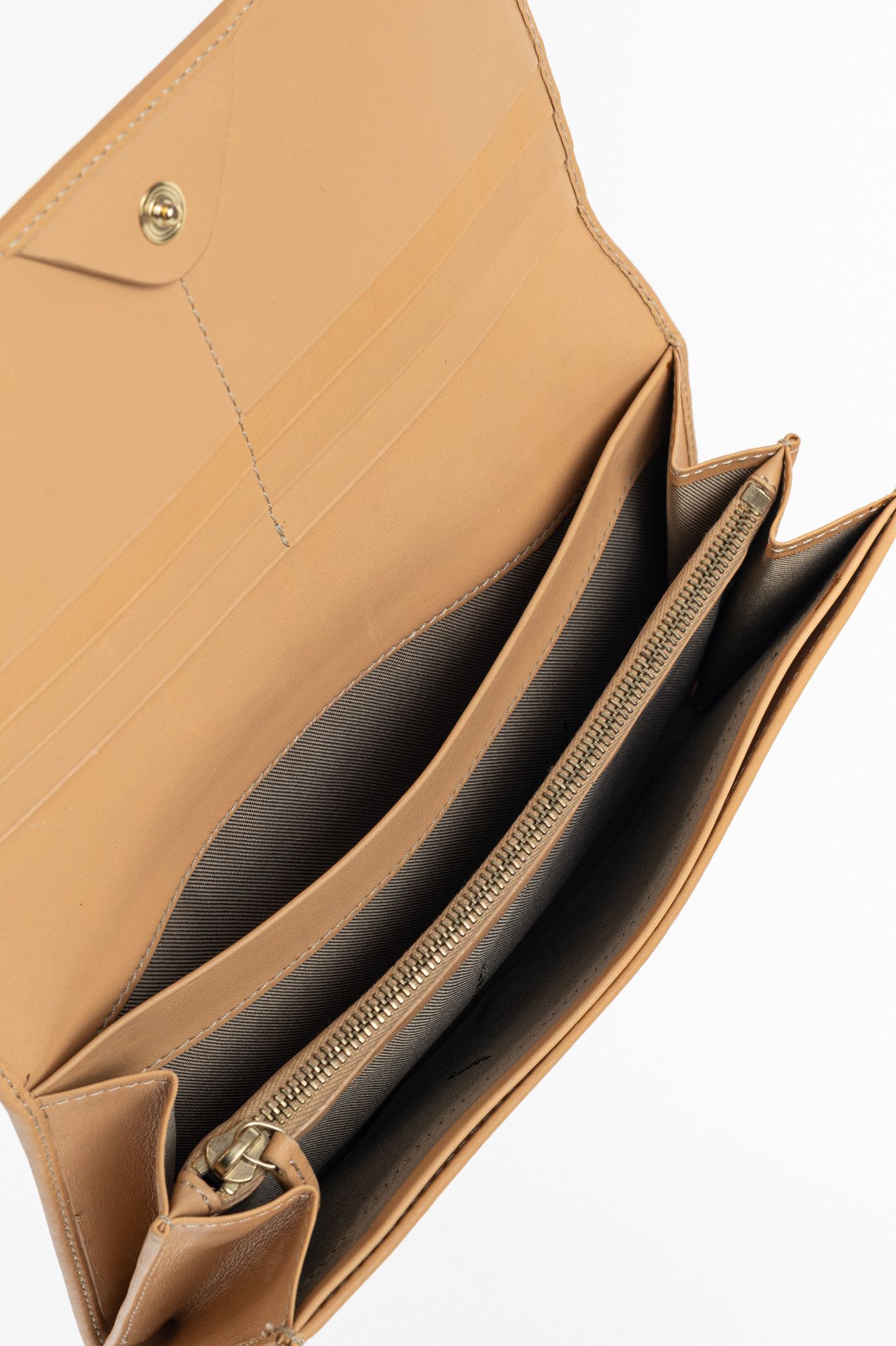 Fendi Fendi Beige FF Zucca Long Wallet Size ONE SIZE - 11 Thumbnail