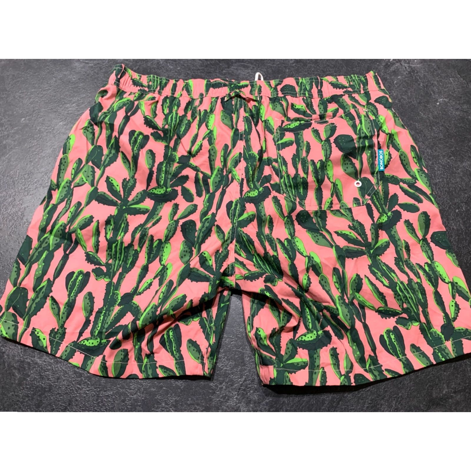 Bonobos Bonobos Colorful Mens Large 7 Inch Inseam Swim Trunks Polyester Size US 33 - 3 Thumbnail