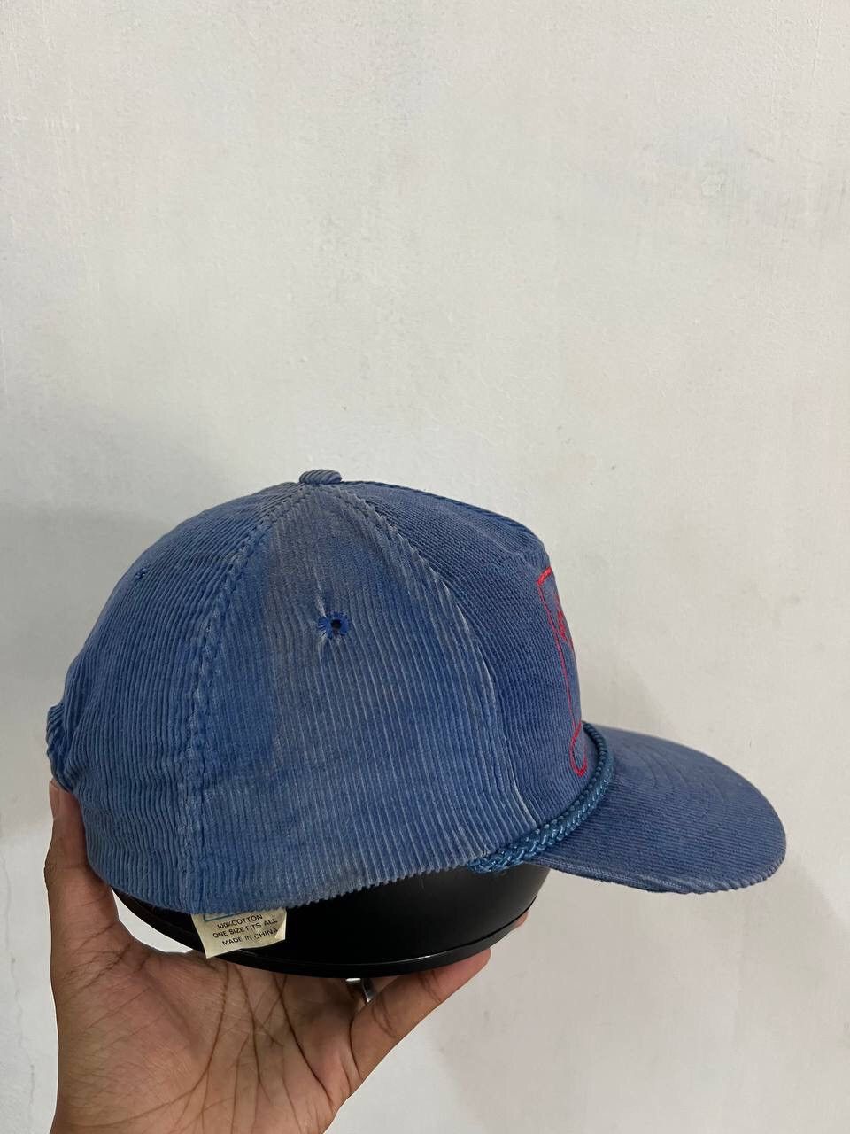 Vintage Vintage When There’s A will Corduroi Hat Size ONE SIZE - 6 Thumbnail