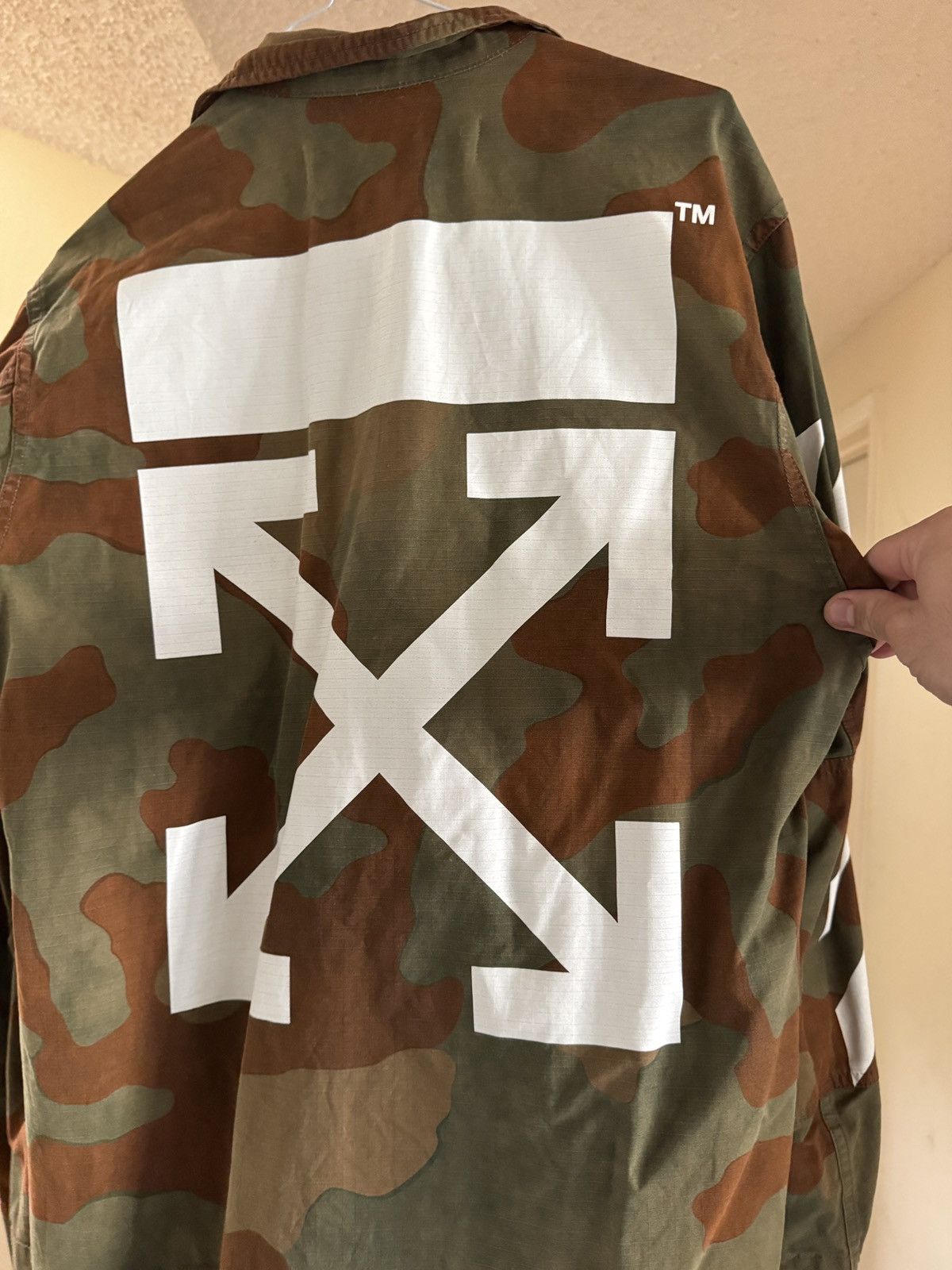 Off-White Off White camo jacket size S Size US S / EU 44-46 / 1 - 2 Thumbnail