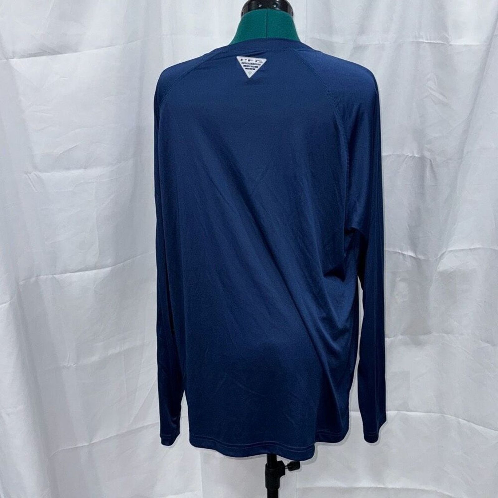 Columbia Columbia Navy Blue Long Sleeve Shirt | Sz L Size US L / EU 52-54 / 3 - 4 Thumbnail